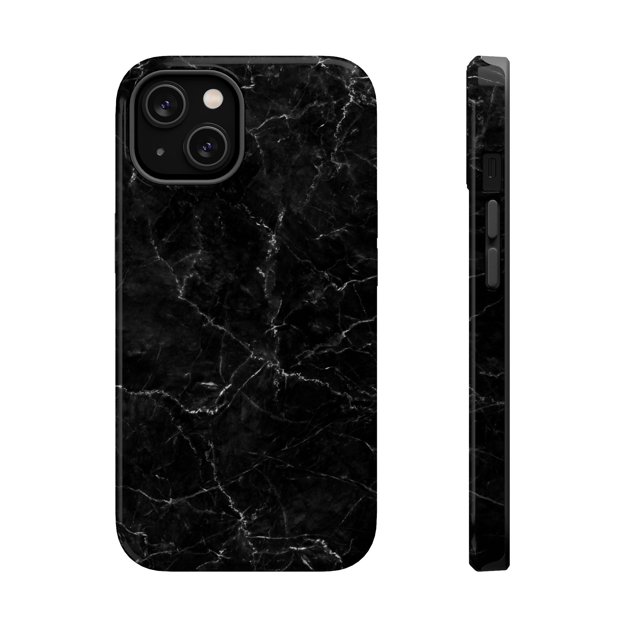 Marquina Black - Tough MagSafe Case