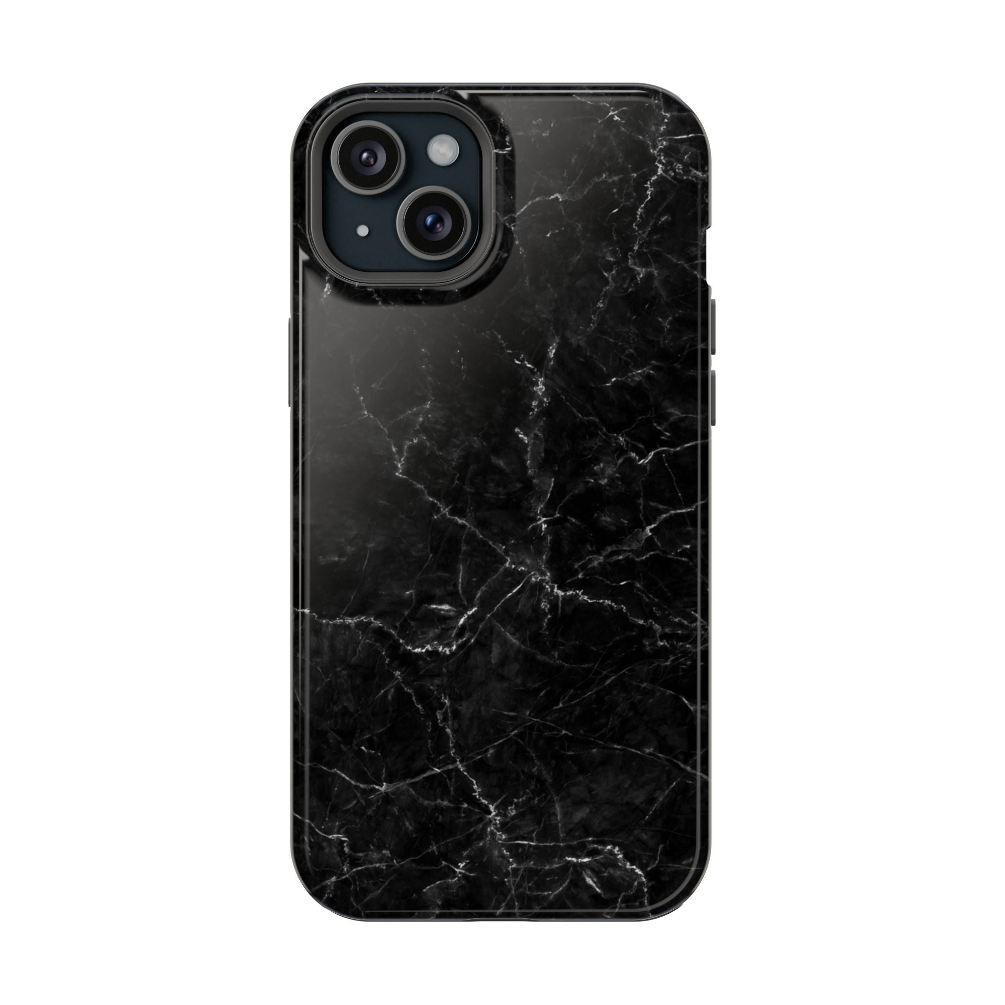 Marquina Black - Tough MagSafe Case