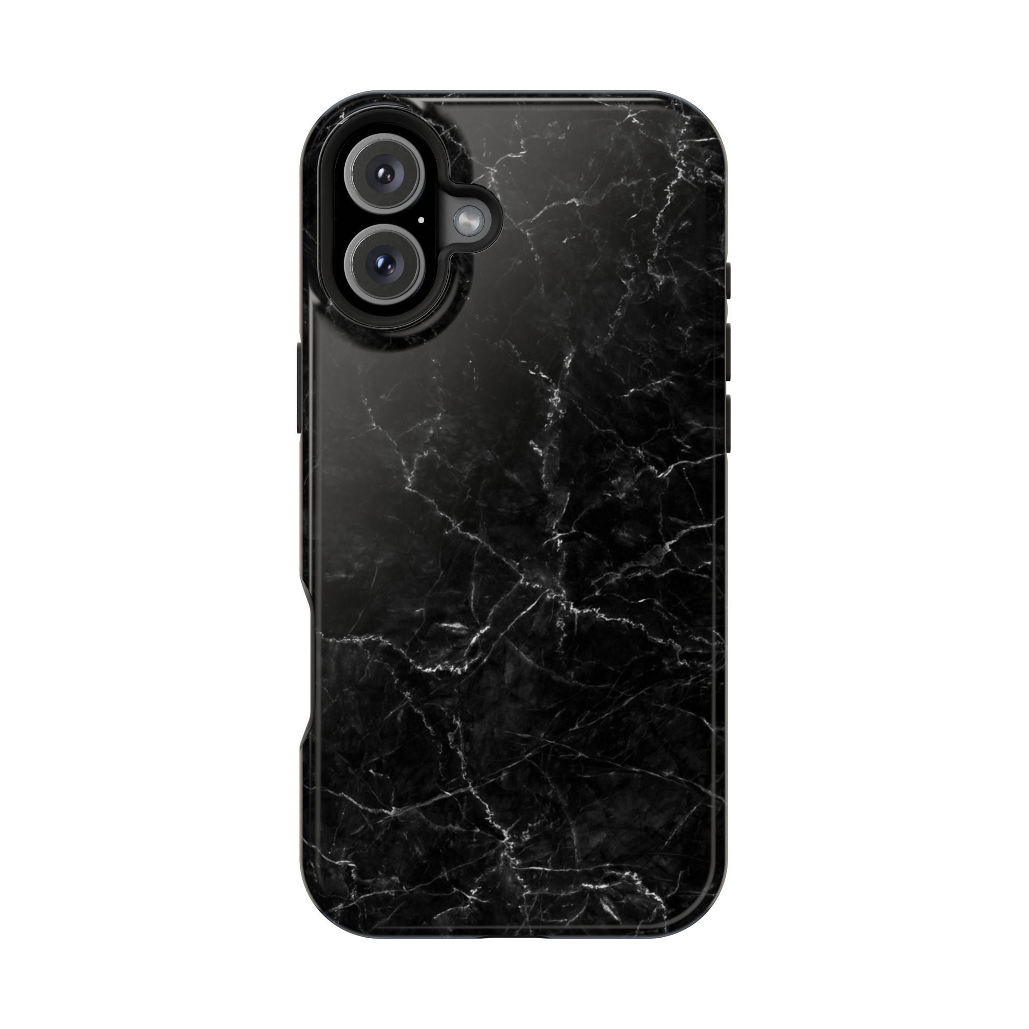 Marquina Black - Tough MagSafe Case