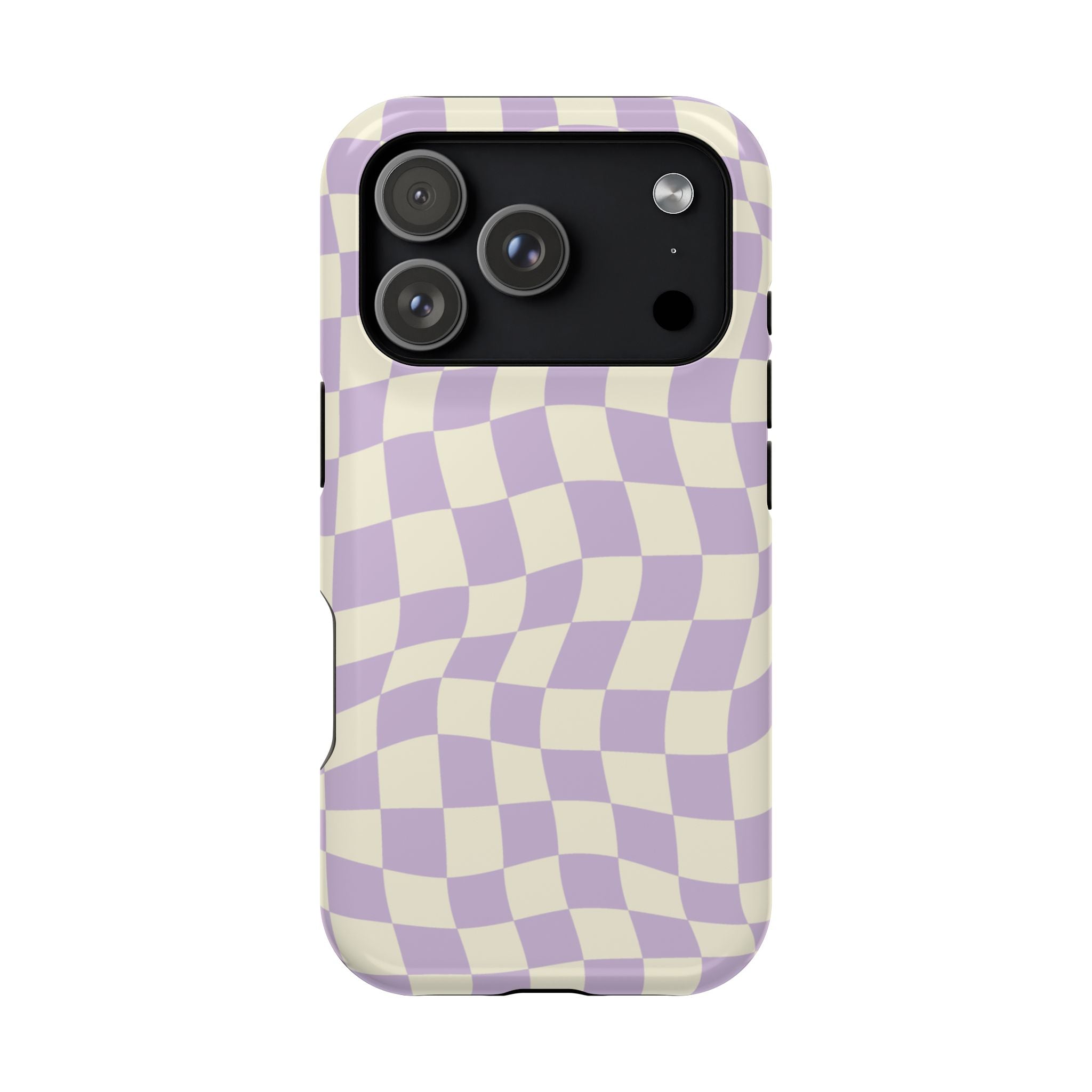 Lavender Checkers - Tough MagSafe Case