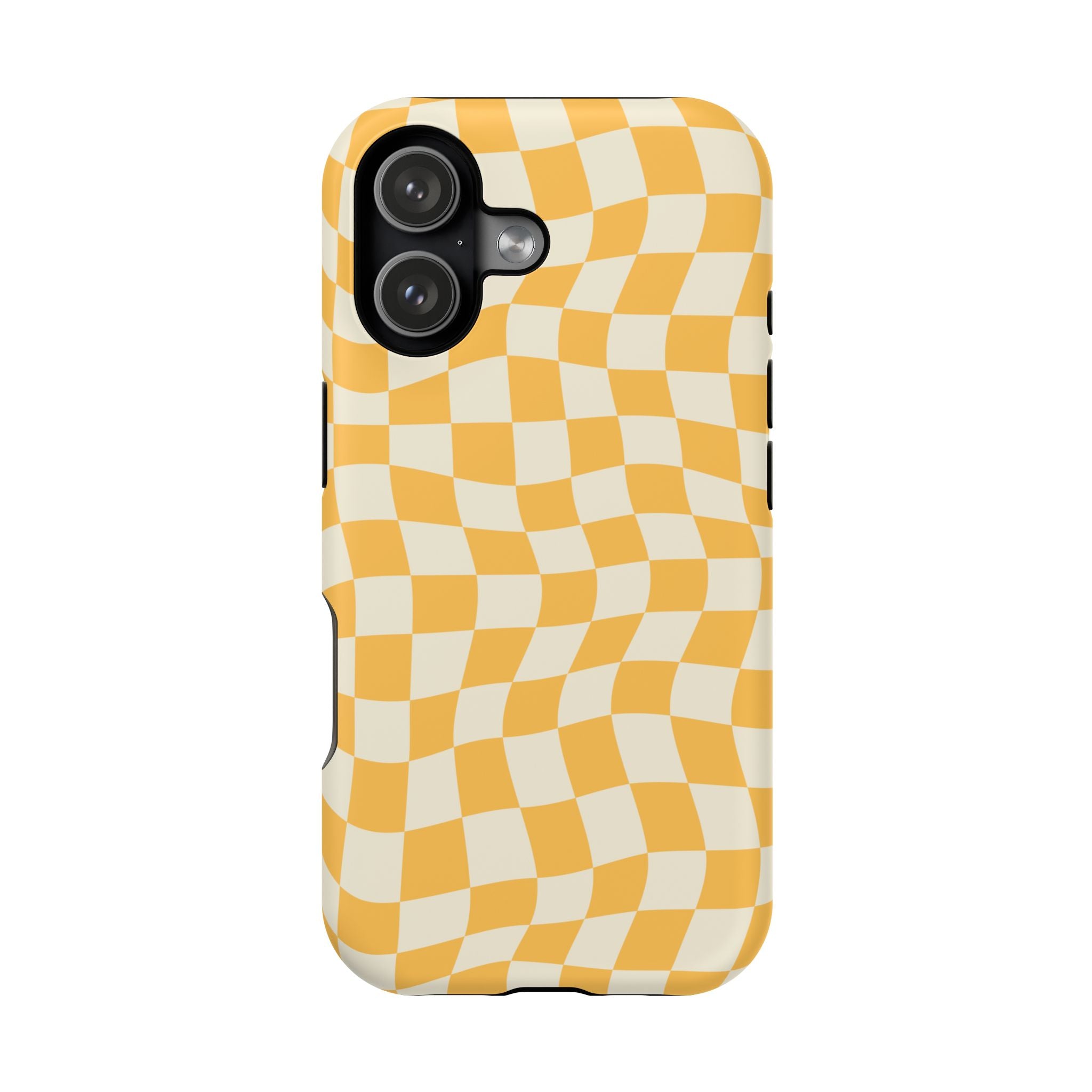Lime Checkers - Tough MagSafe Case