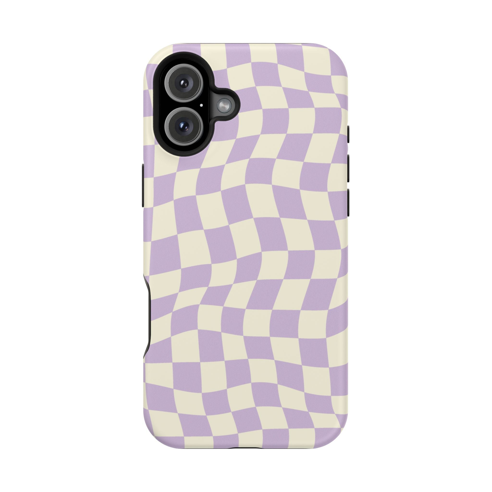 Lavender Checkers - Tough MagSafe Case