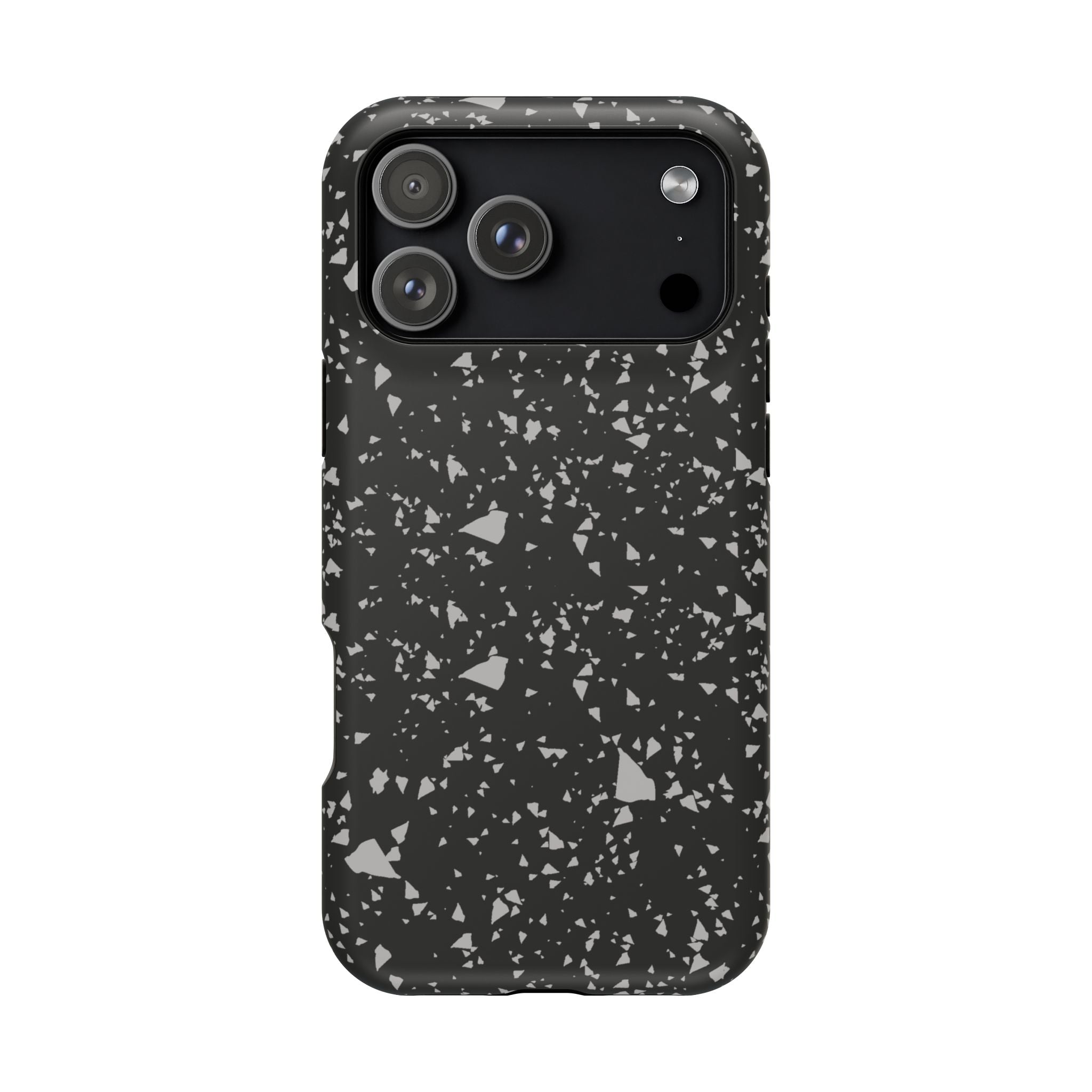 Black Terrazzo - Tough MagSafe Case