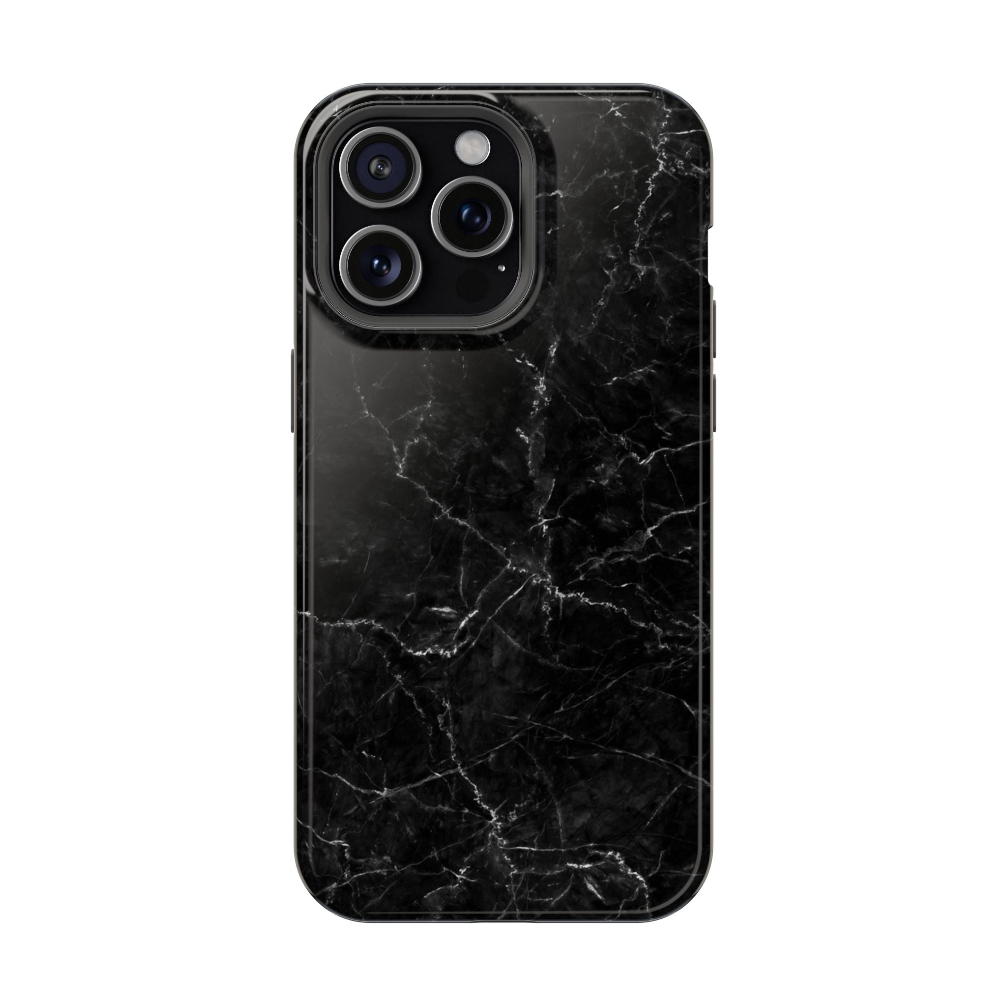 Marquina Black - Tough MagSafe Case