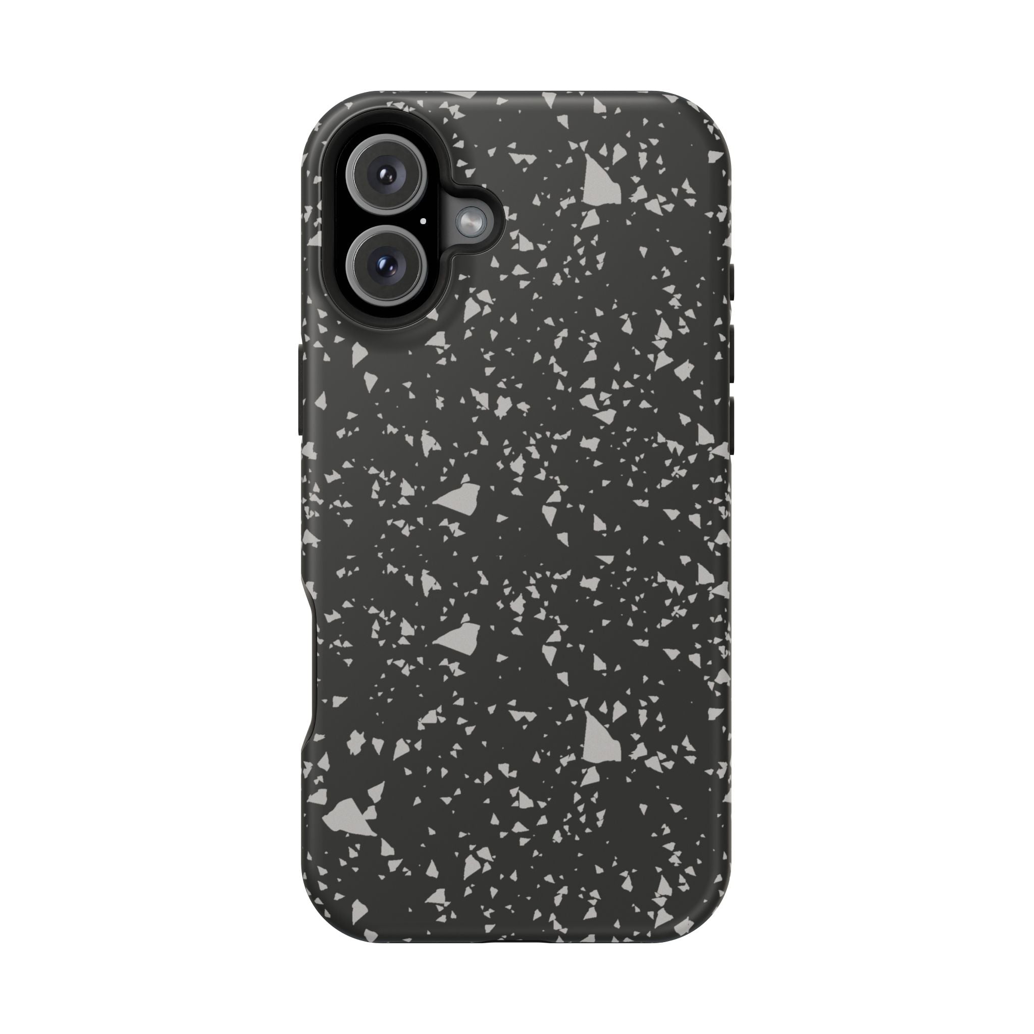 Black Terrazzo - Tough MagSafe Case