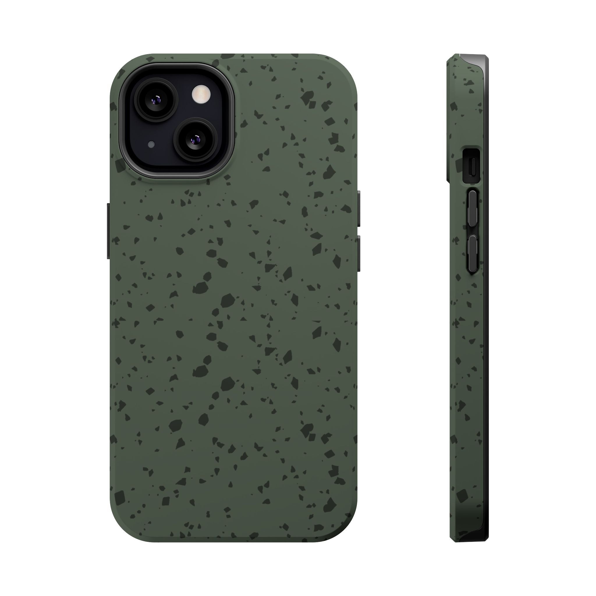 Olive Terrazzo - Tough MagSafe Case