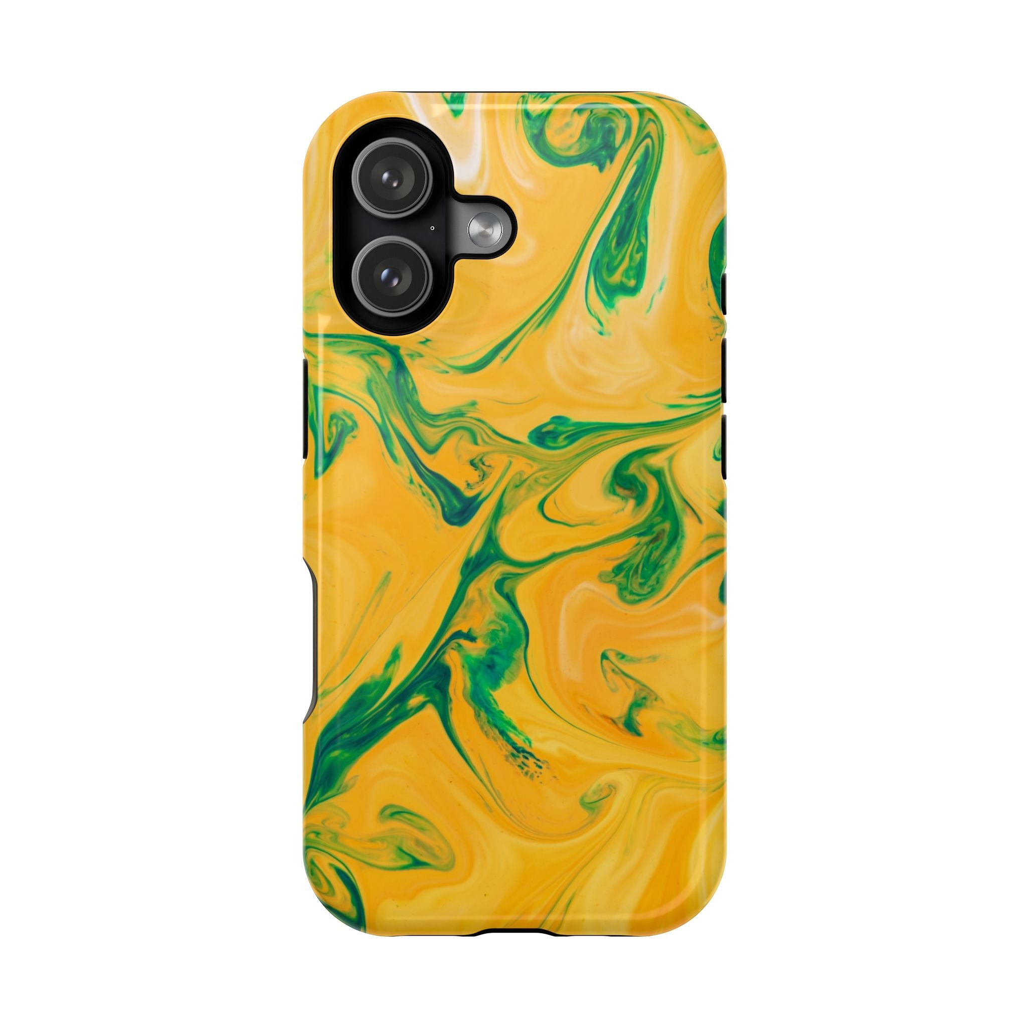 Lime Marble - Tough MagSafe Case