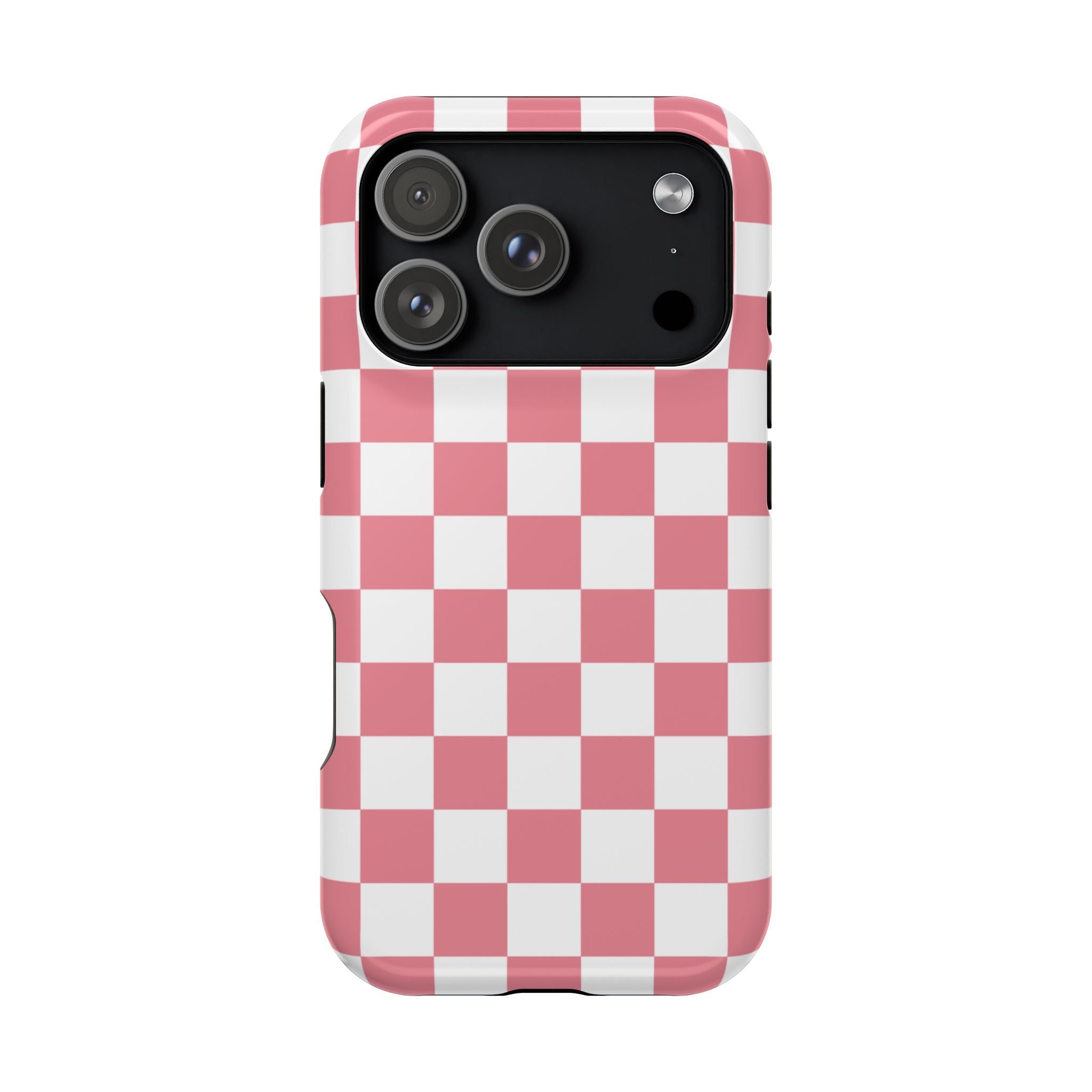 Pink Checkers - Tough MagSafe Case