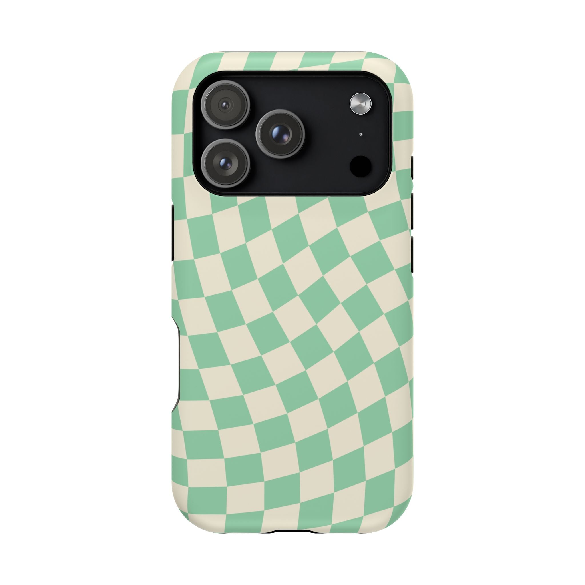 Pistachio Checkers - Tough MagSafe Case