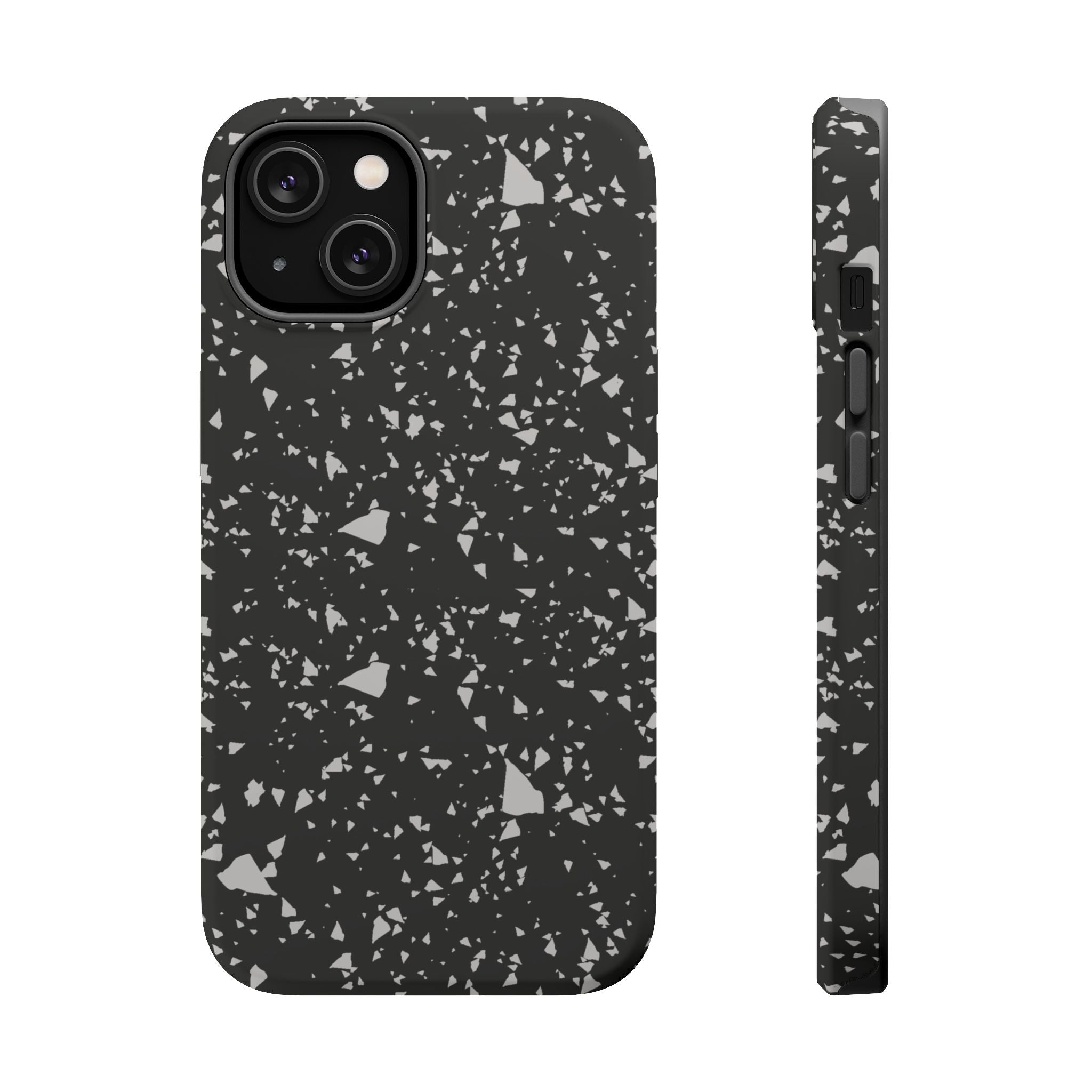 Black Terrazzo - Tough MagSafe Case
