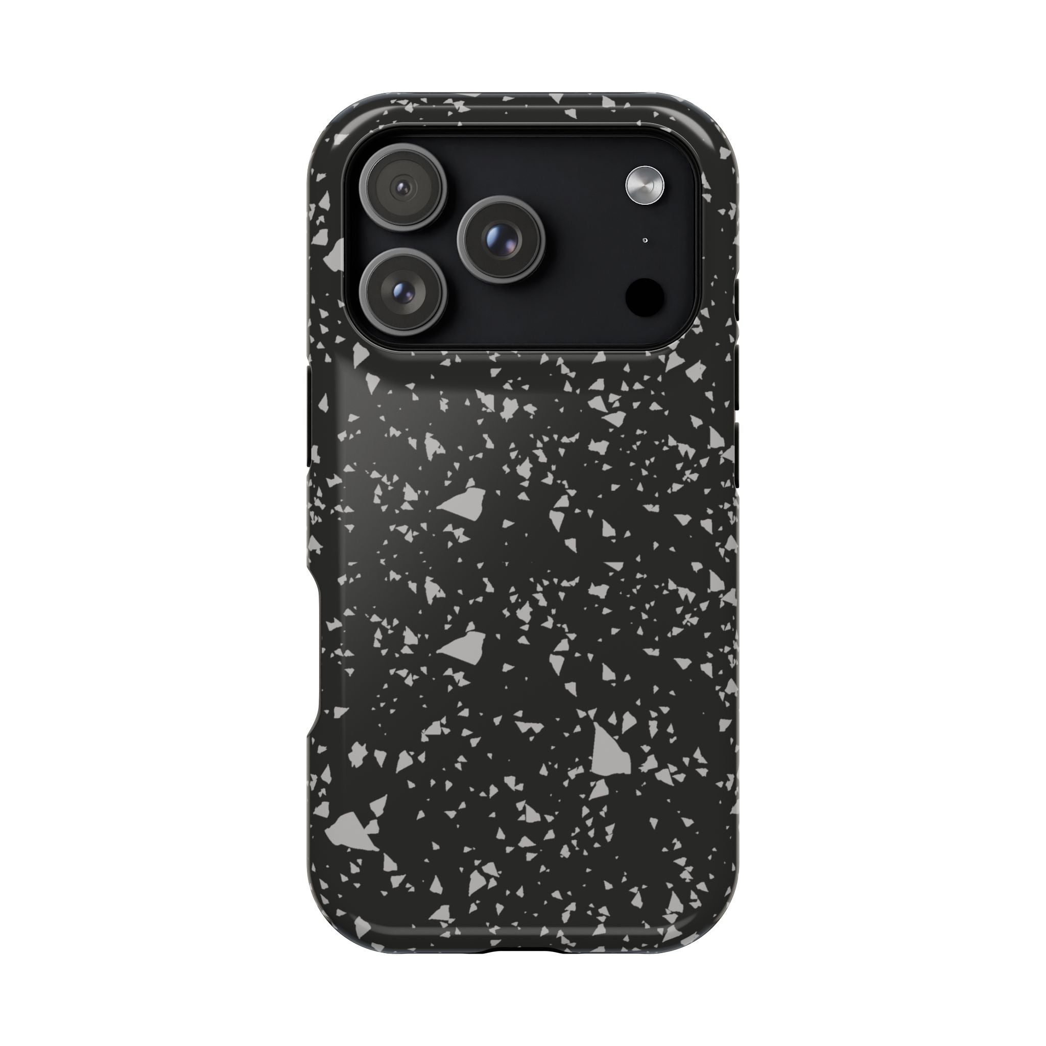 Black Terrazzo - Tough MagSafe Case