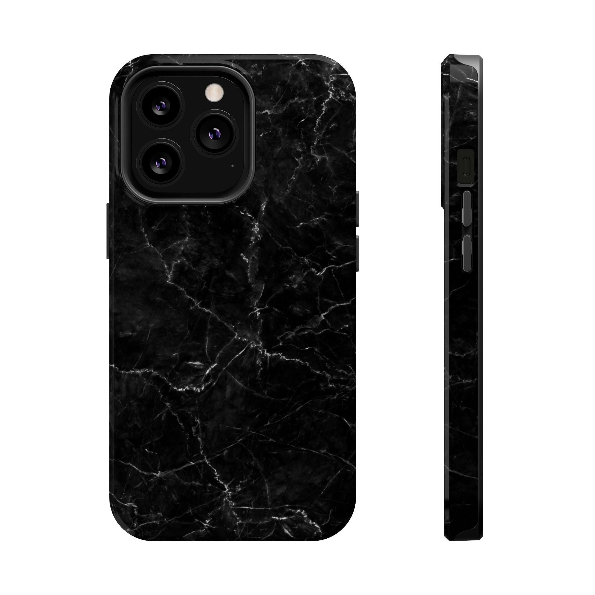 Marquina Black - Tough MagSafe Case
