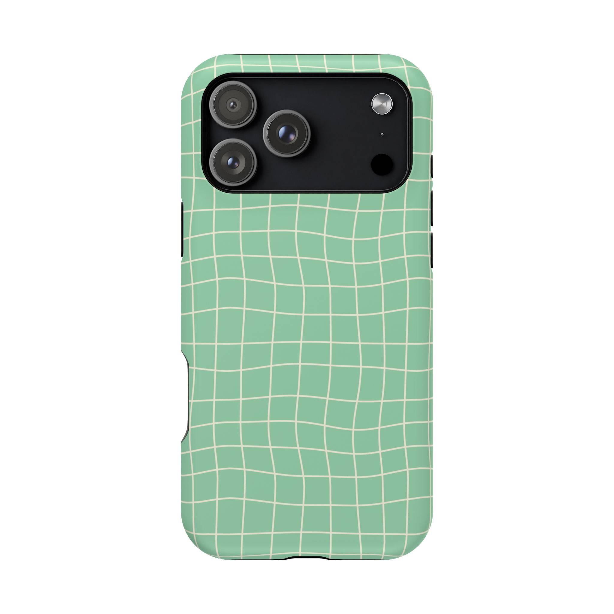 Pistachio Grid - Tough MagSafe Case