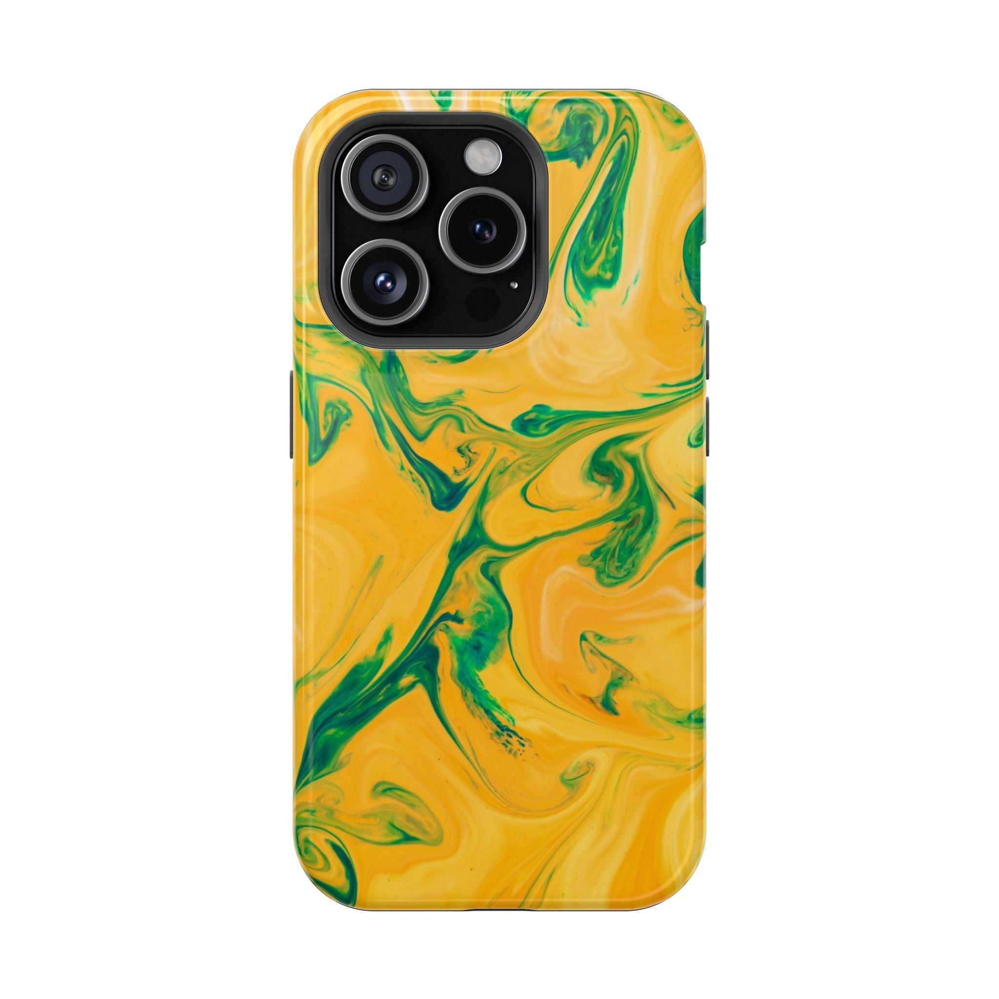 Lime Marble - Tough MagSafe Case