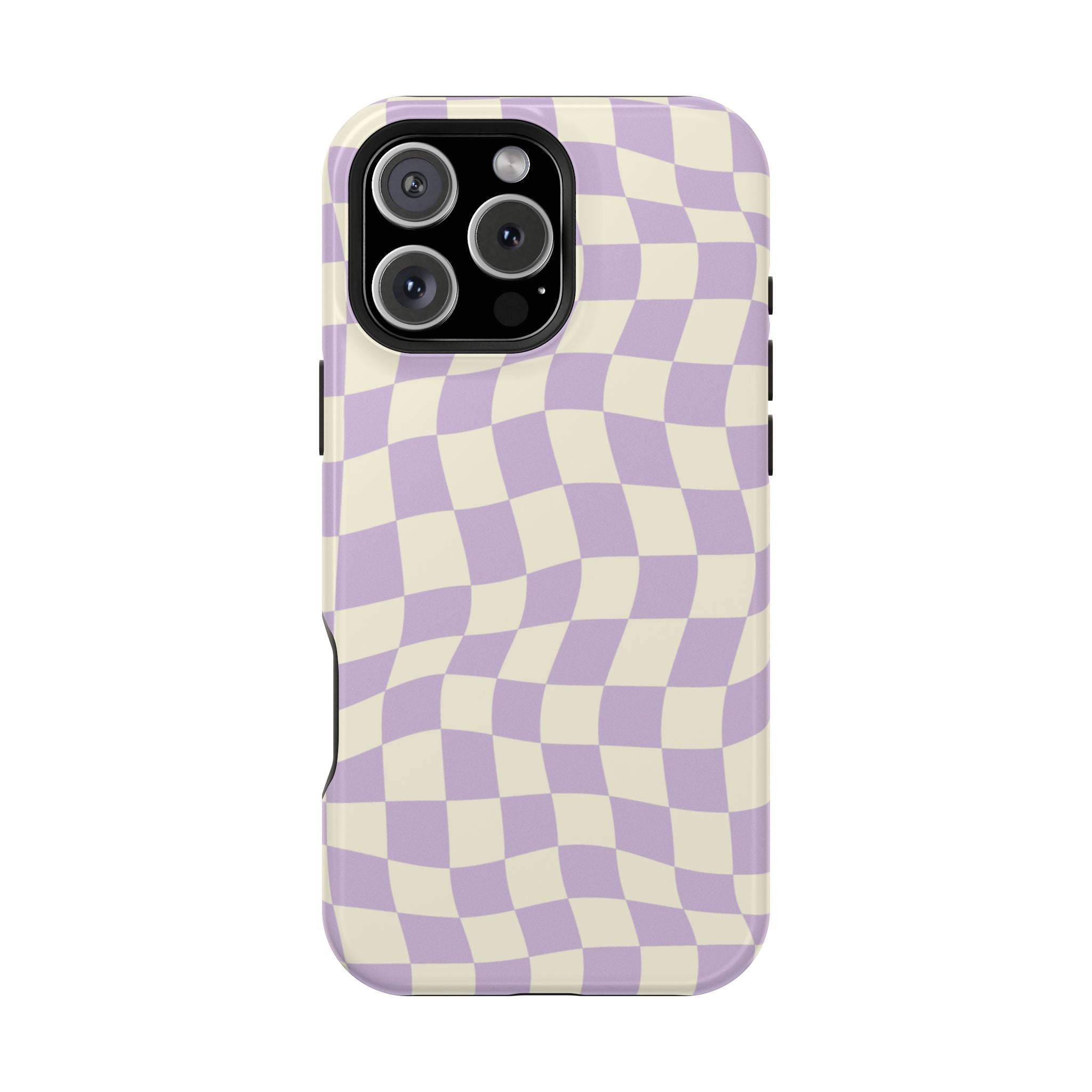 Lavender Checkers - Tough MagSafe Case