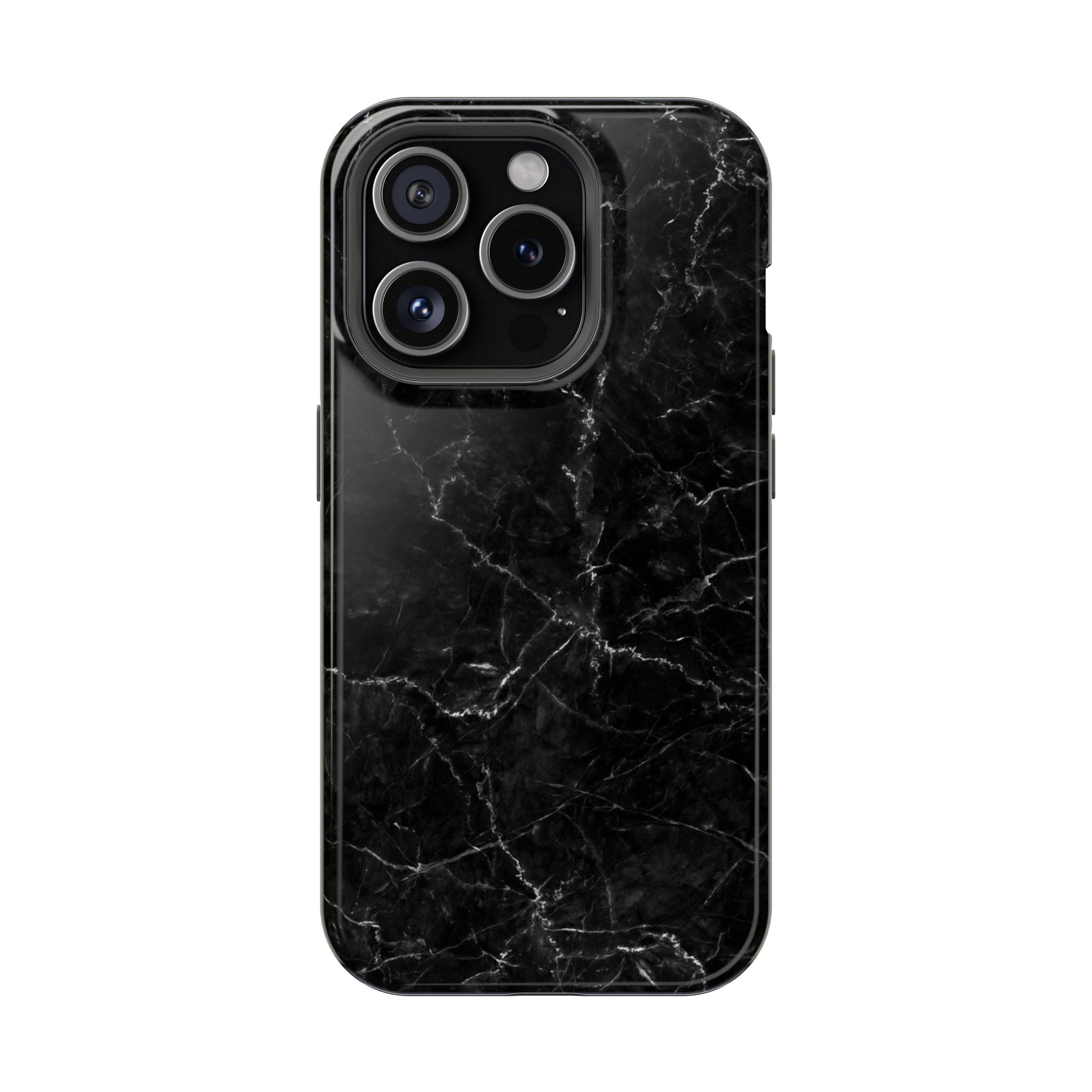 Marquina Black - Tough MagSafe Case