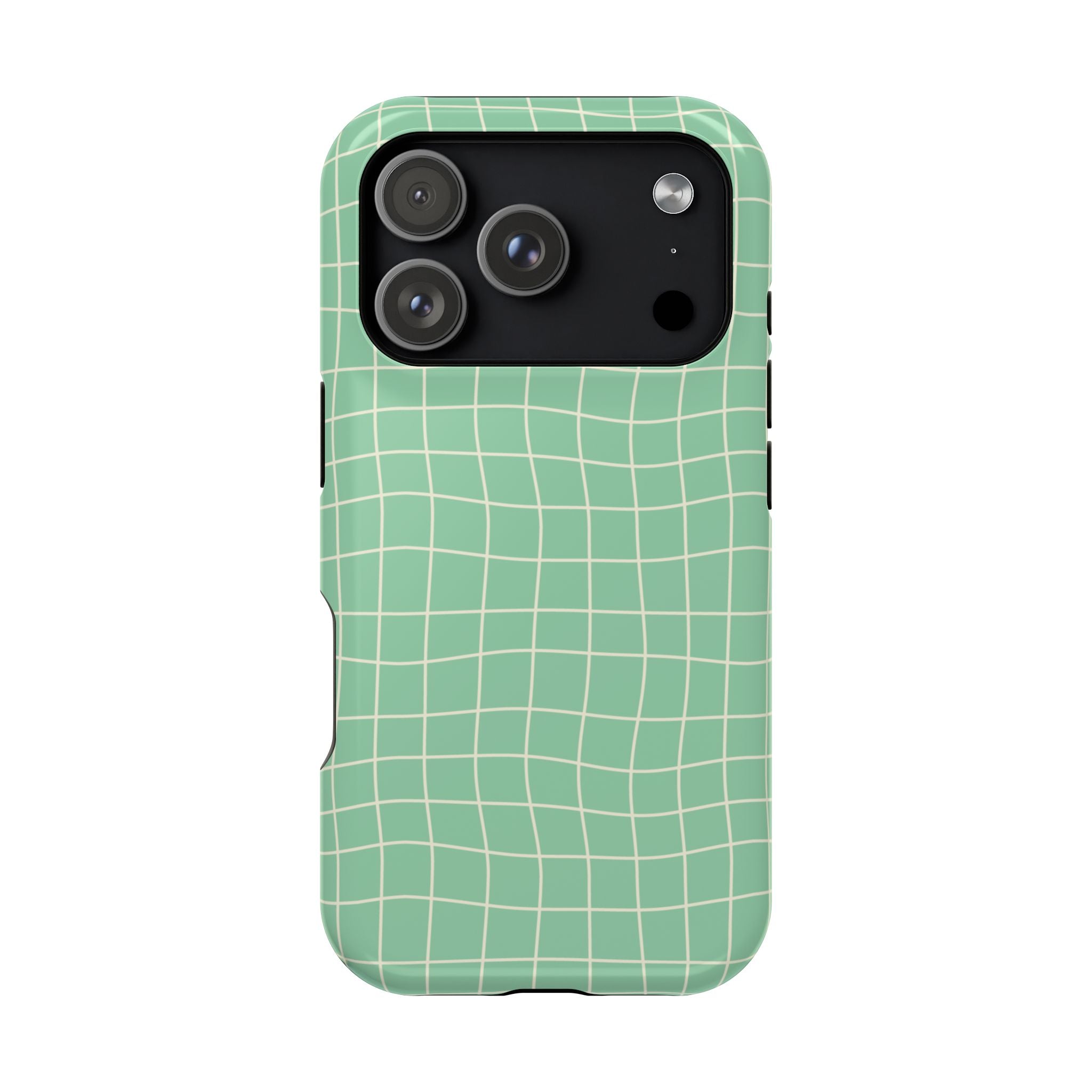 Pistachio Grid - Tough MagSafe Case