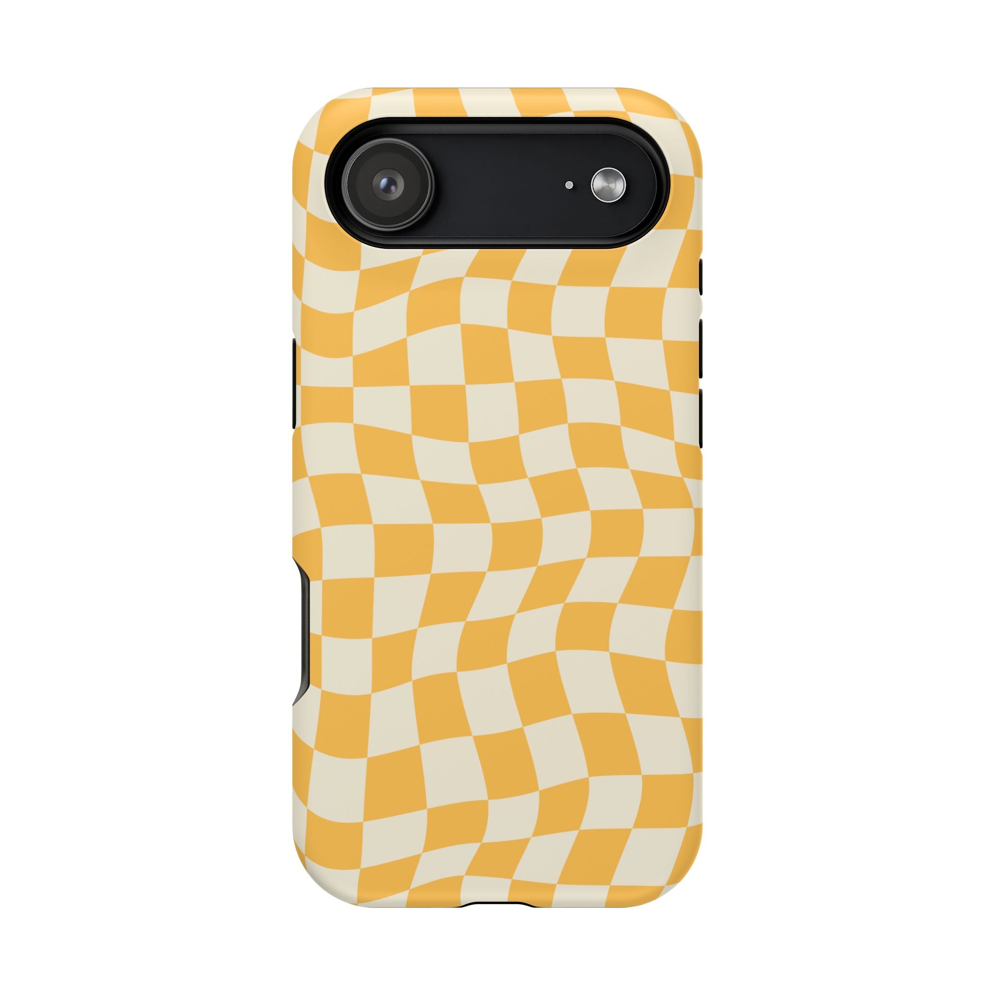 Lime Checkers - Tough MagSafe Case