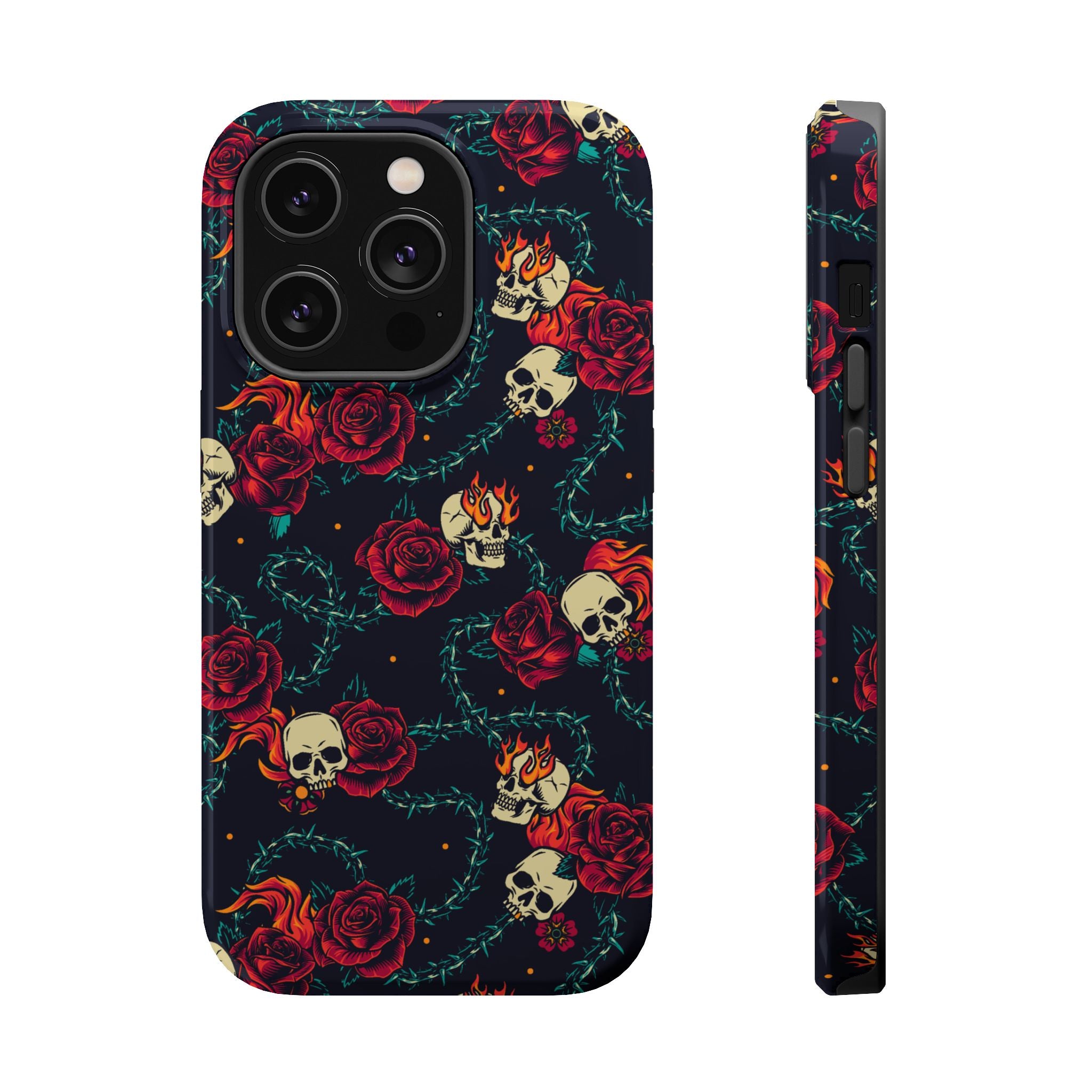 Skulls & Roses - Tough MagSafe Case