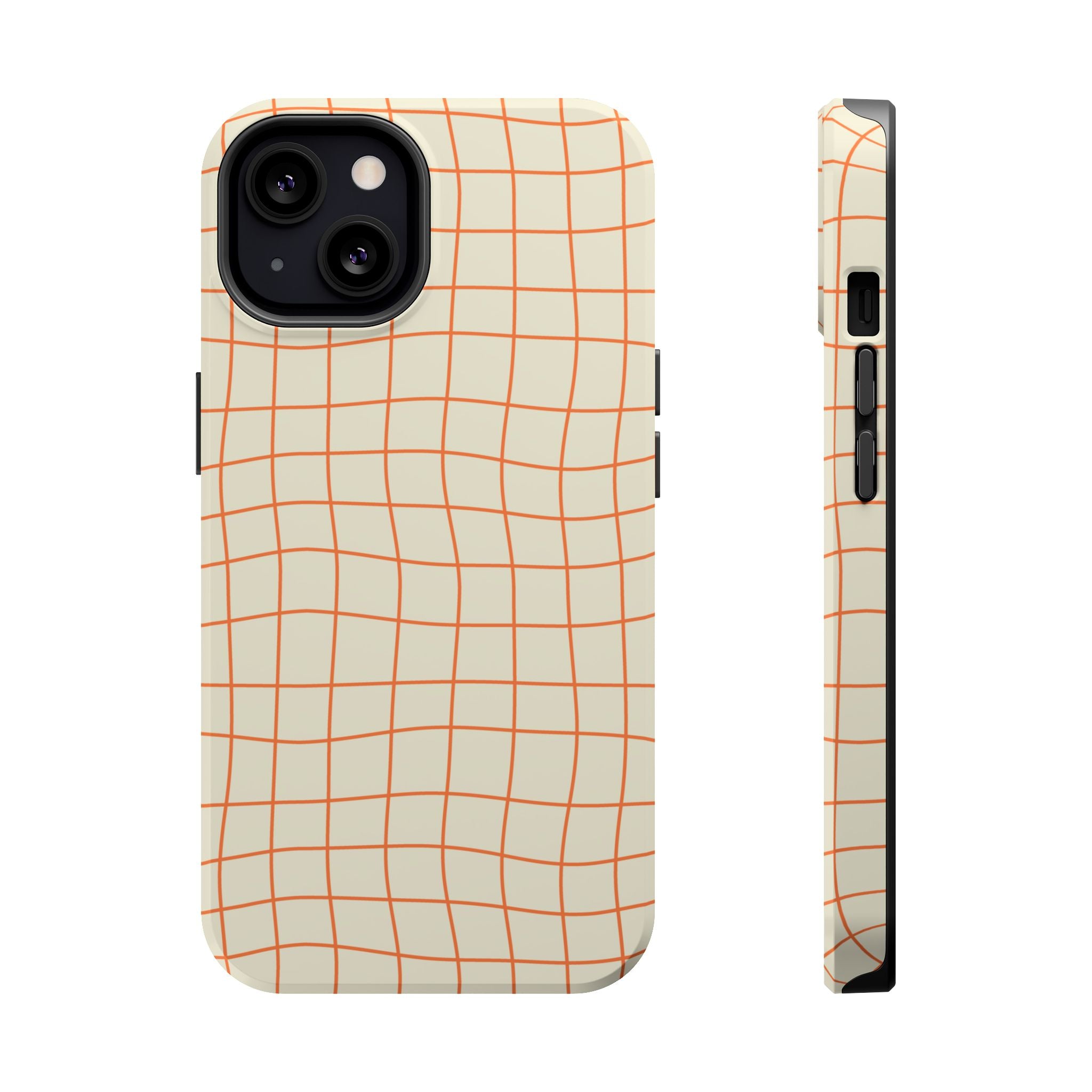 Warped Grid - Tough MagSafe Case