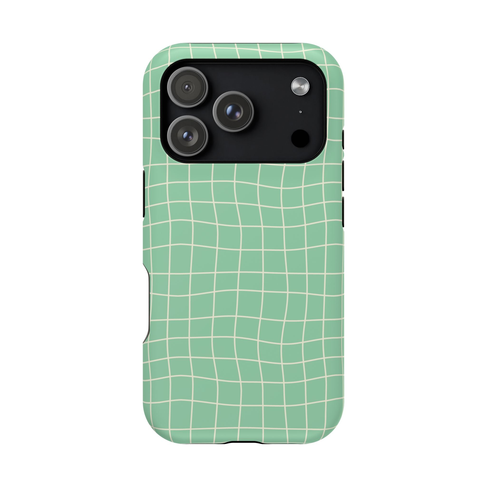 Pistachio Grid - Tough MagSafe Case