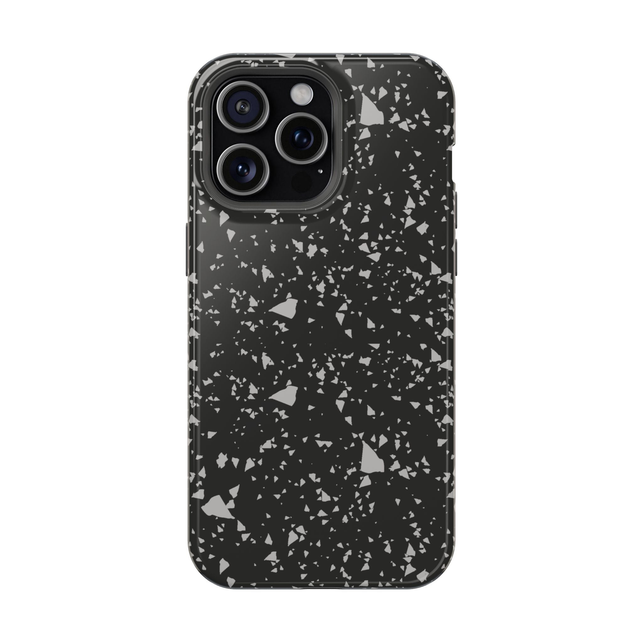 Black Terrazzo - Tough MagSafe Case