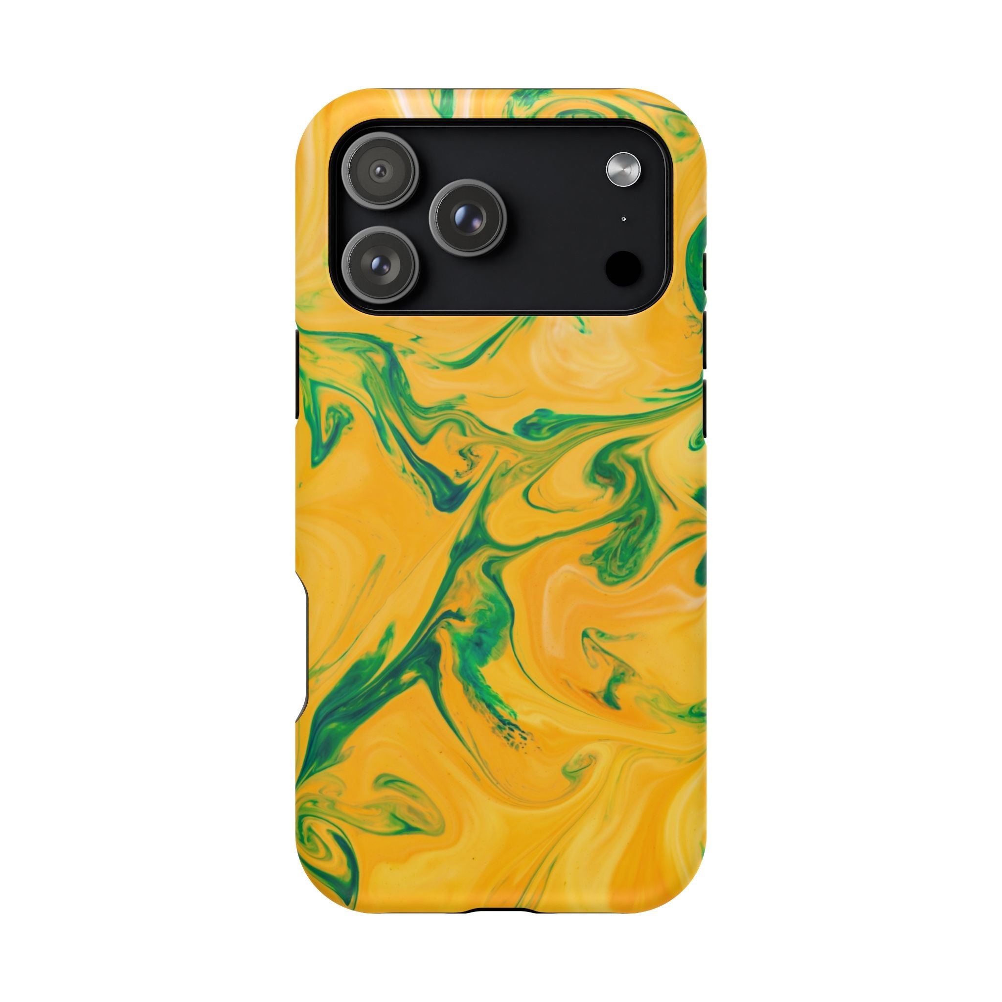 Lime Marble - Tough MagSafe Case