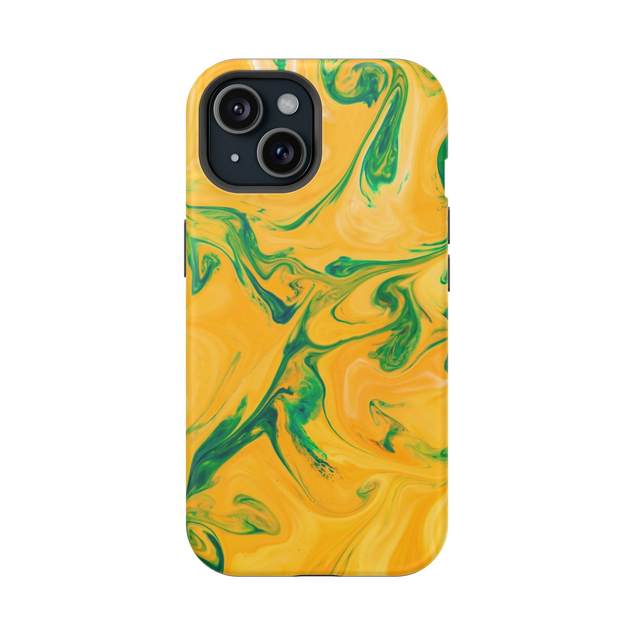 Lime Marble - Tough MagSafe Case
