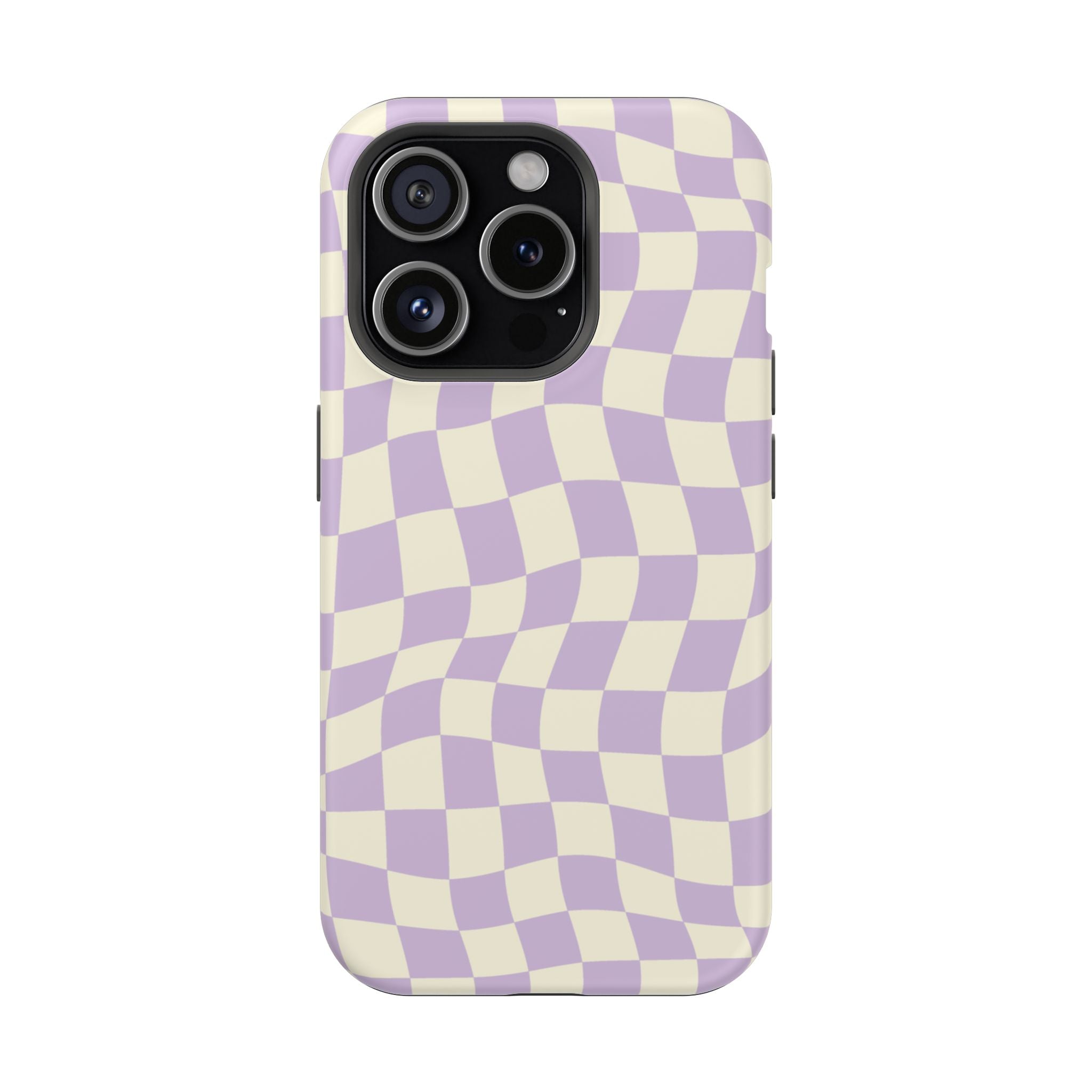 Lavender Checkers - Tough MagSafe Case