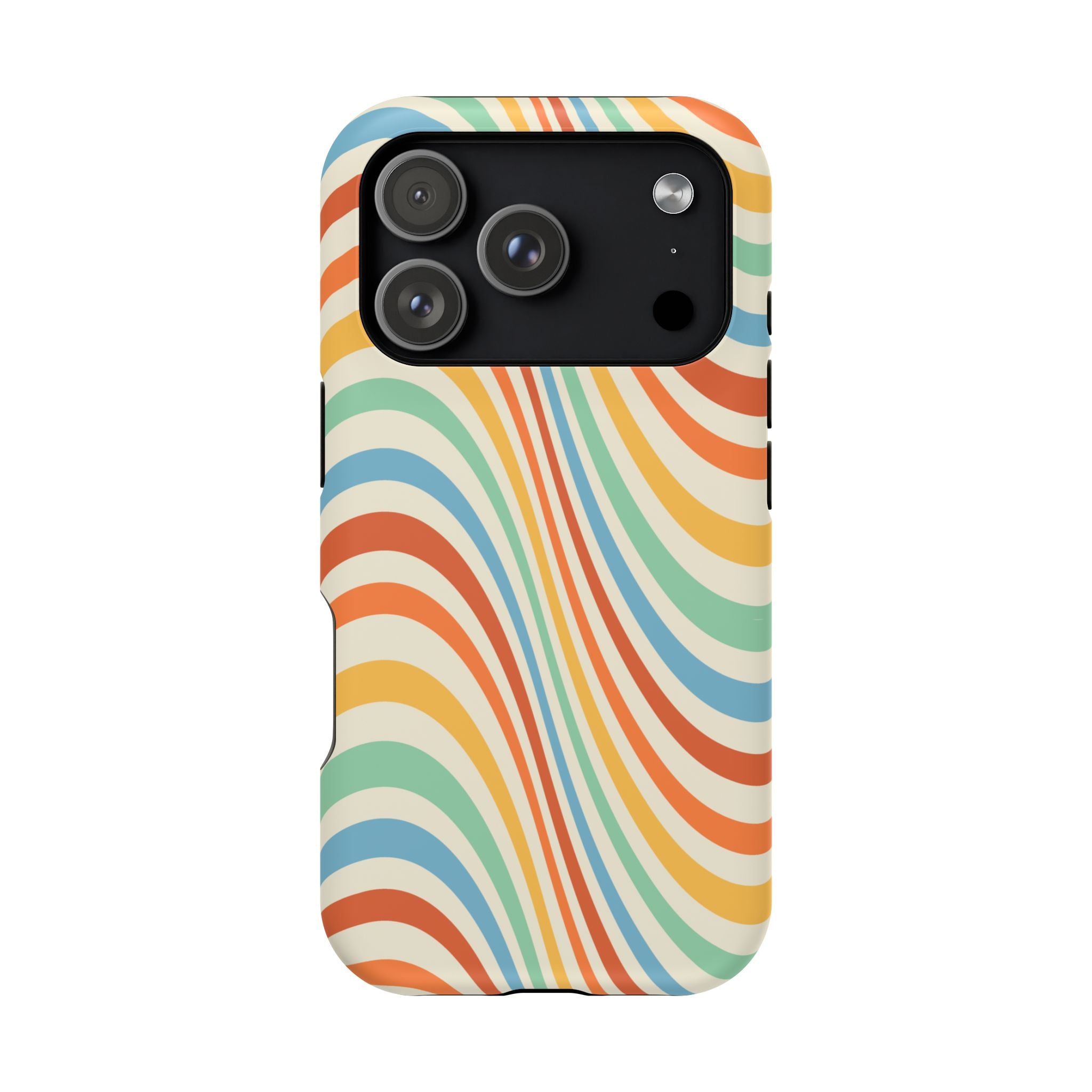 Retro Swirl - Tough MagSafe Case