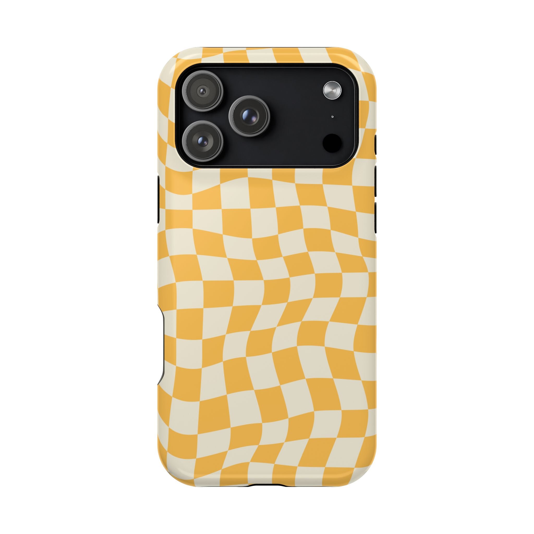 Lime Checkers - Tough MagSafe Case