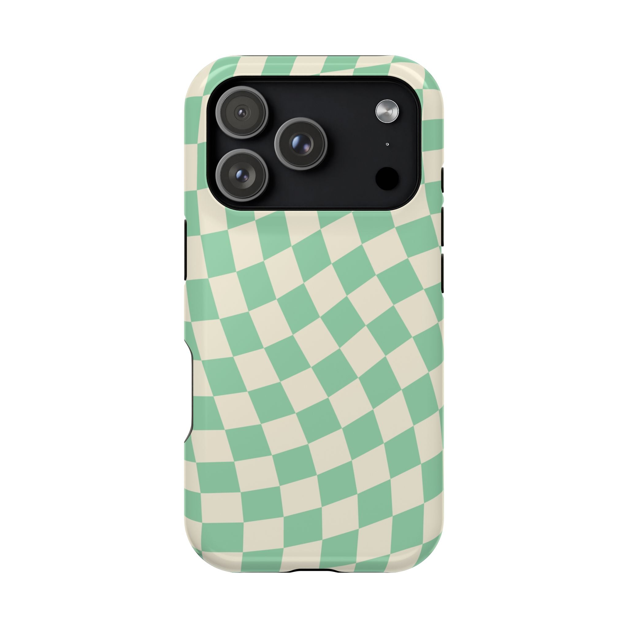 Pistachio Checkers - Tough MagSafe Case