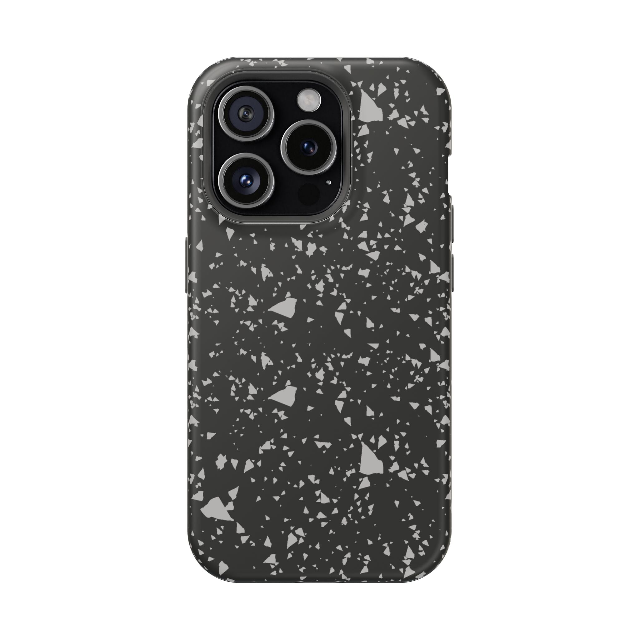 Black Terrazzo - Tough MagSafe Case