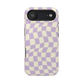 Lavender Checkers - Tough MagSafe Case