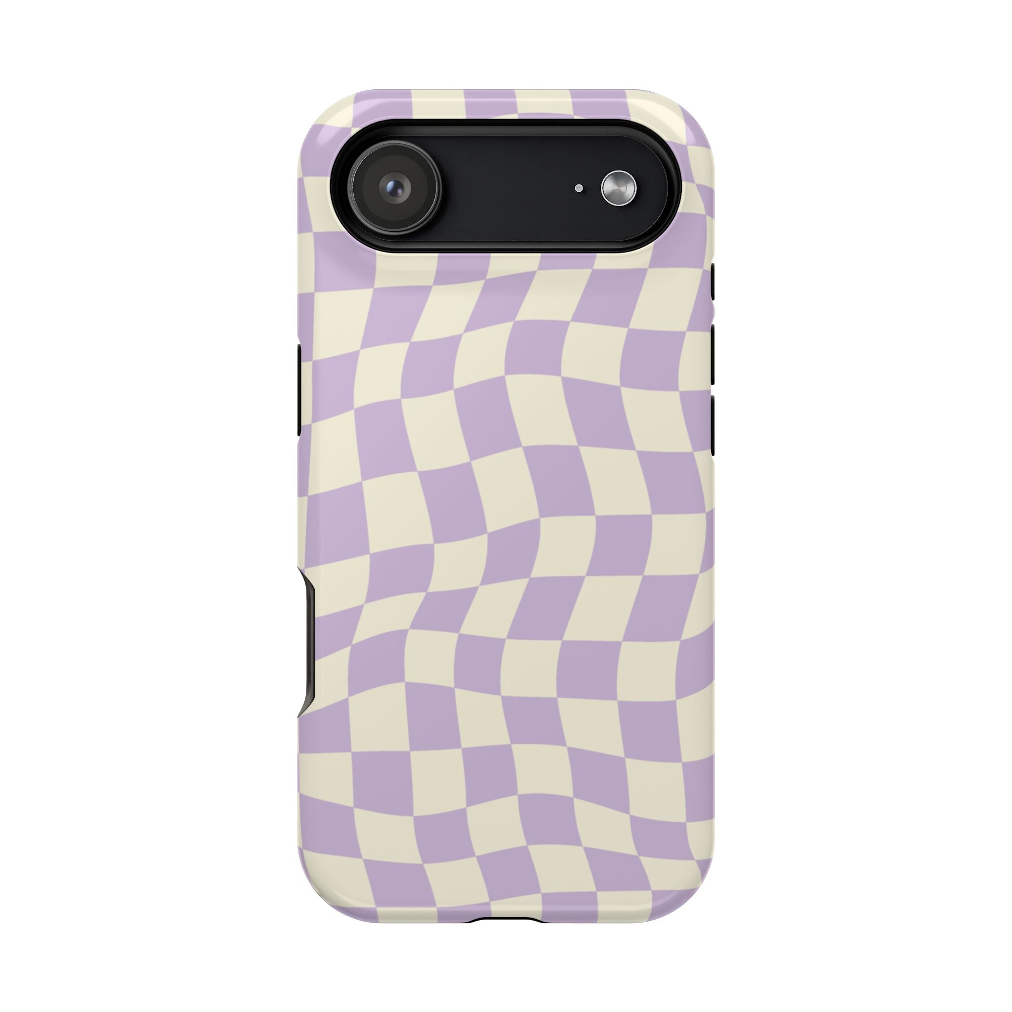 Lavender Checkers - Tough MagSafe Case