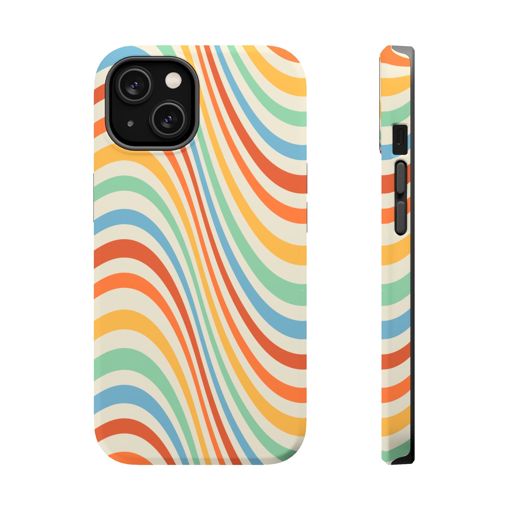 Retro Swirl - Tough MagSafe Case