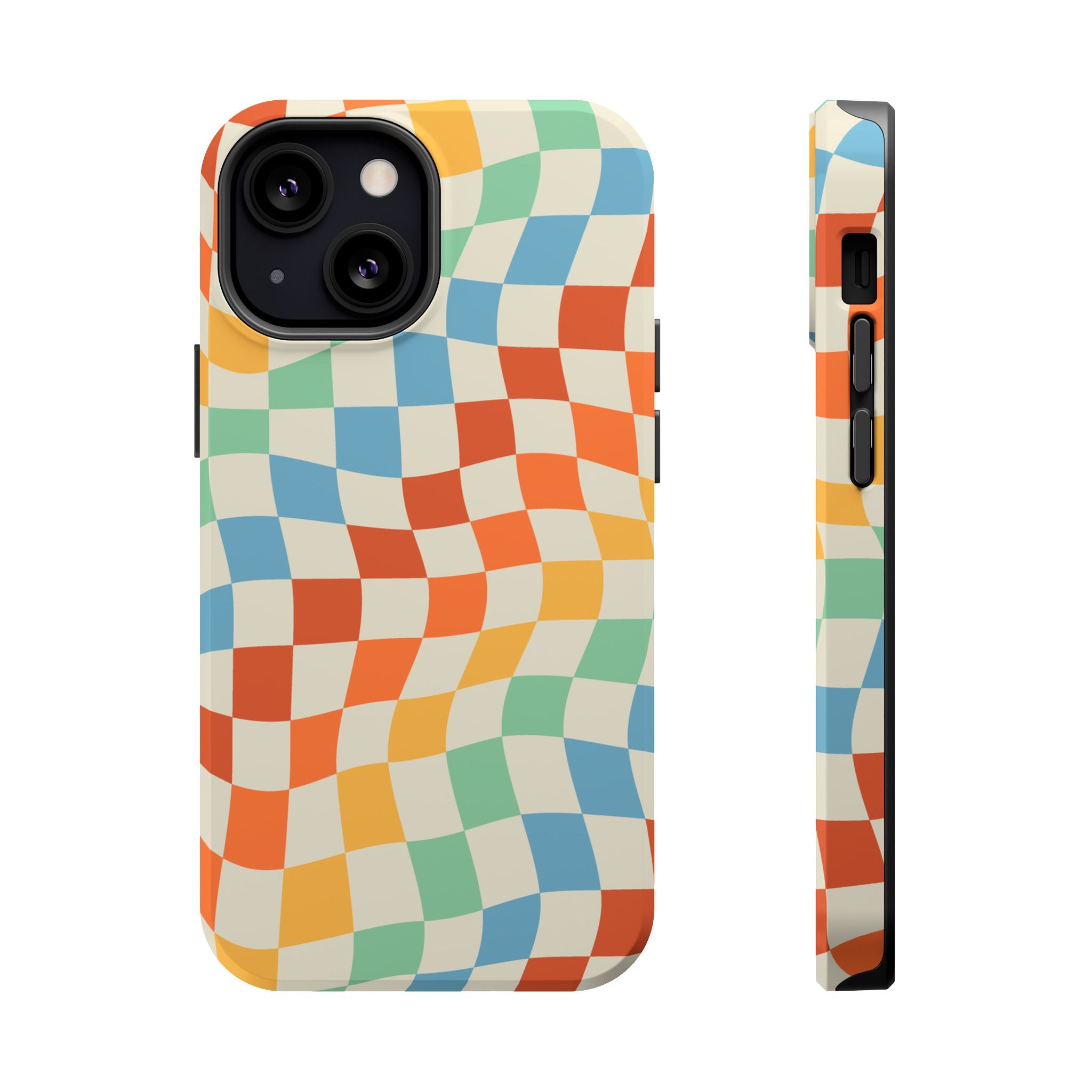 Retro Checkers - Tough MagSafe Case