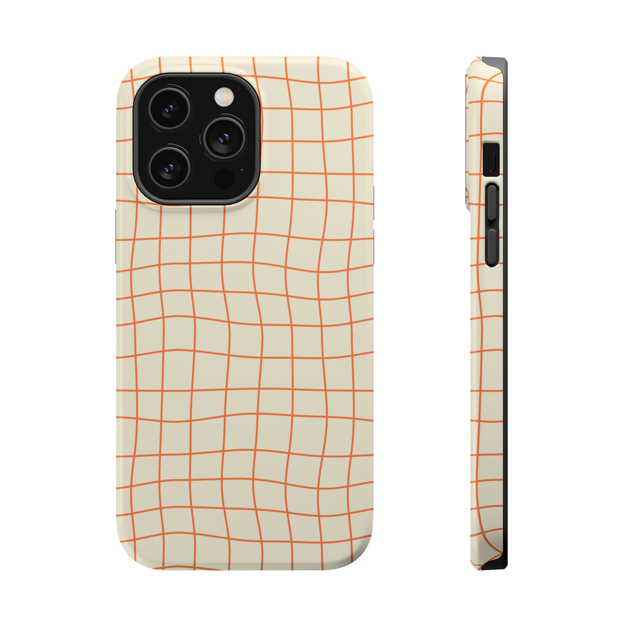 Warped Grid - Tough MagSafe Case