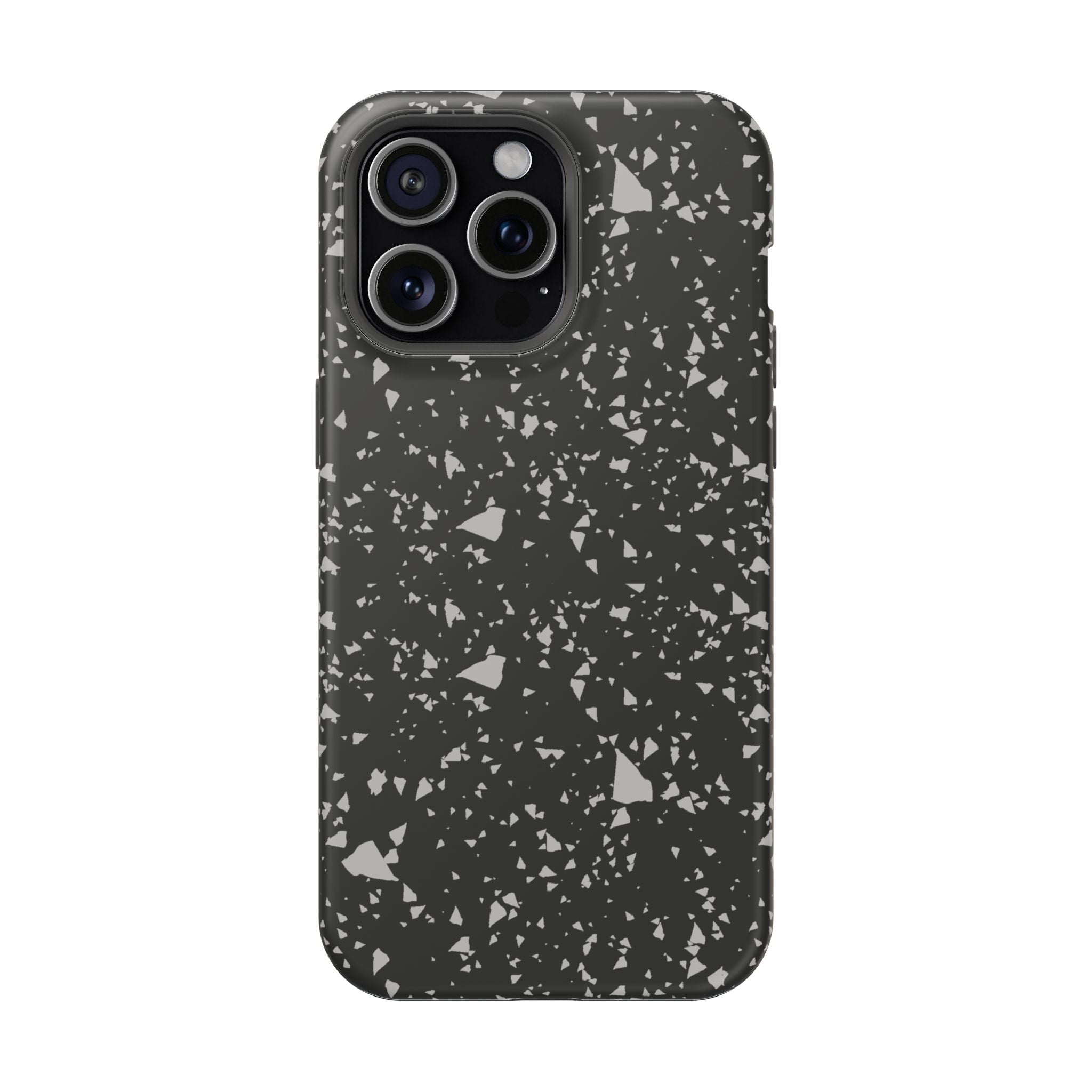 Black Terrazzo - Tough MagSafe Case