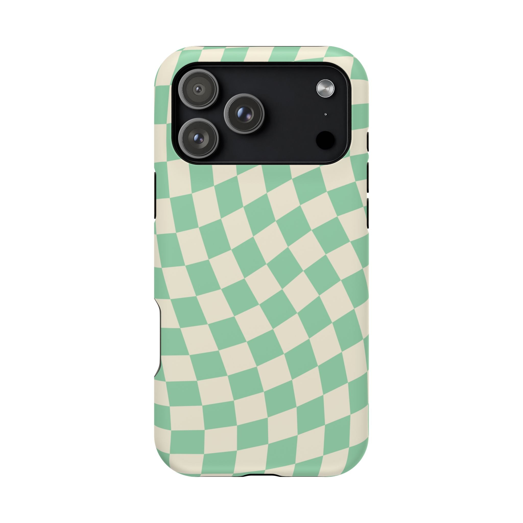 Pistachio Checkers - Tough MagSafe Case