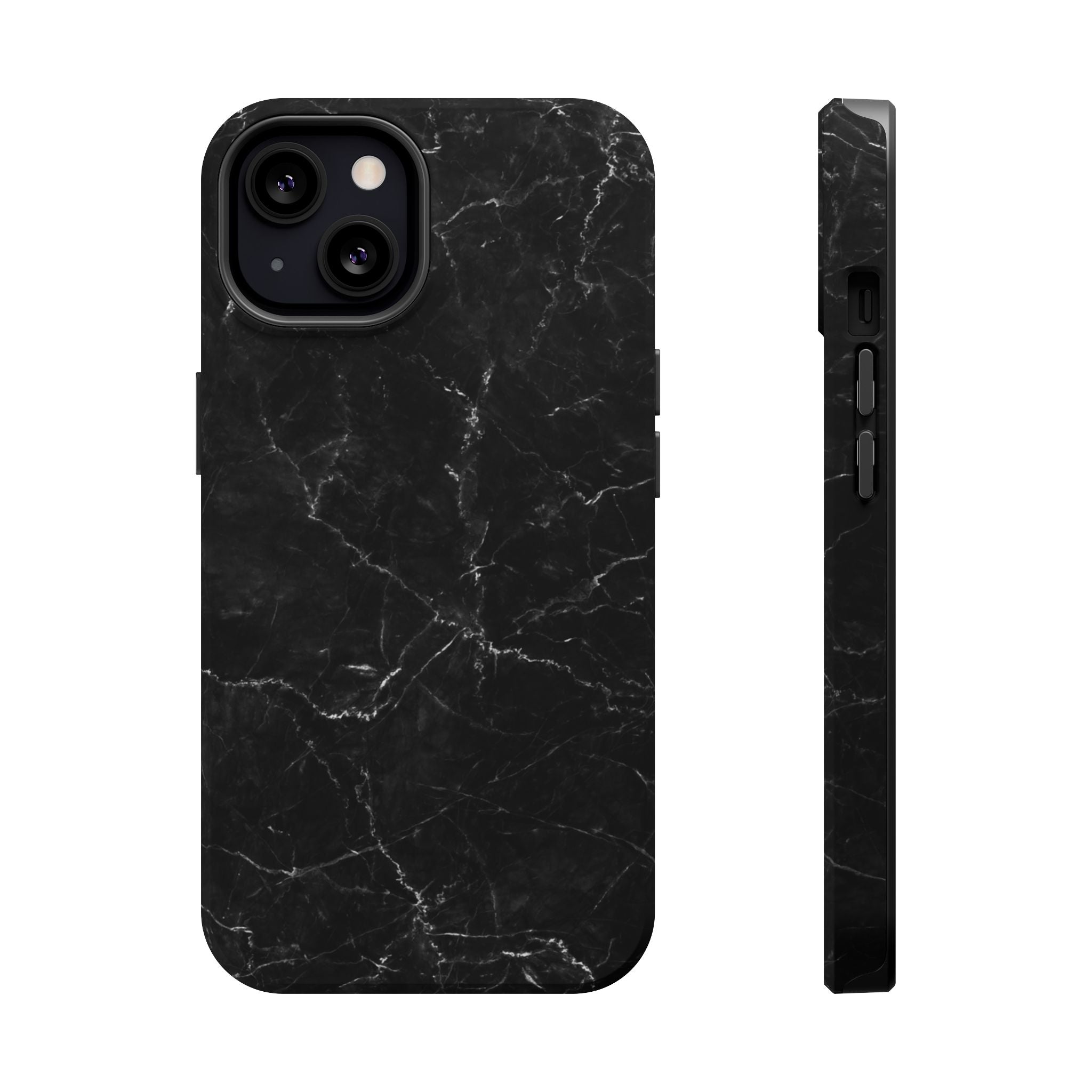 Marquina Black - Tough MagSafe Case