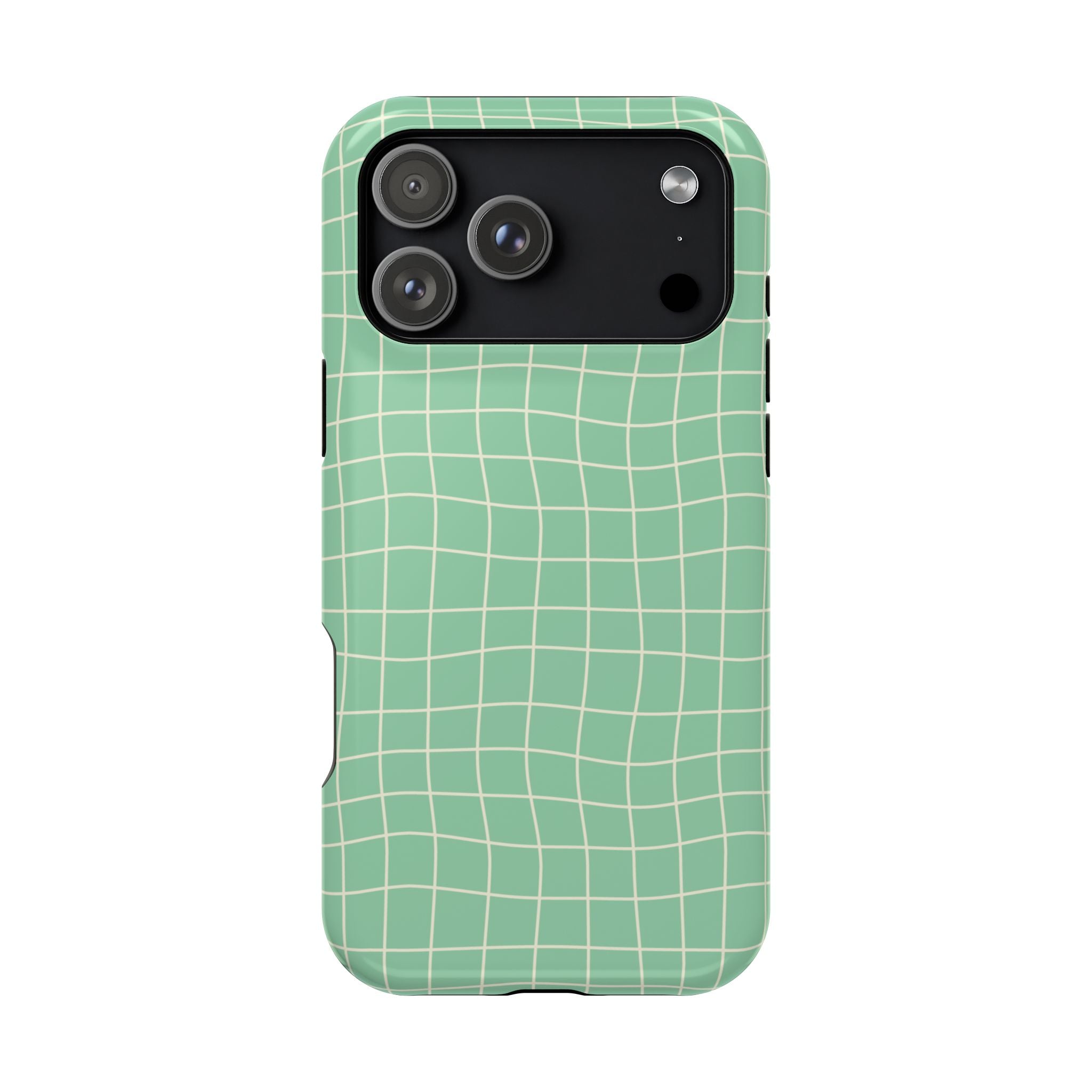 Pistachio Grid - Tough MagSafe Case