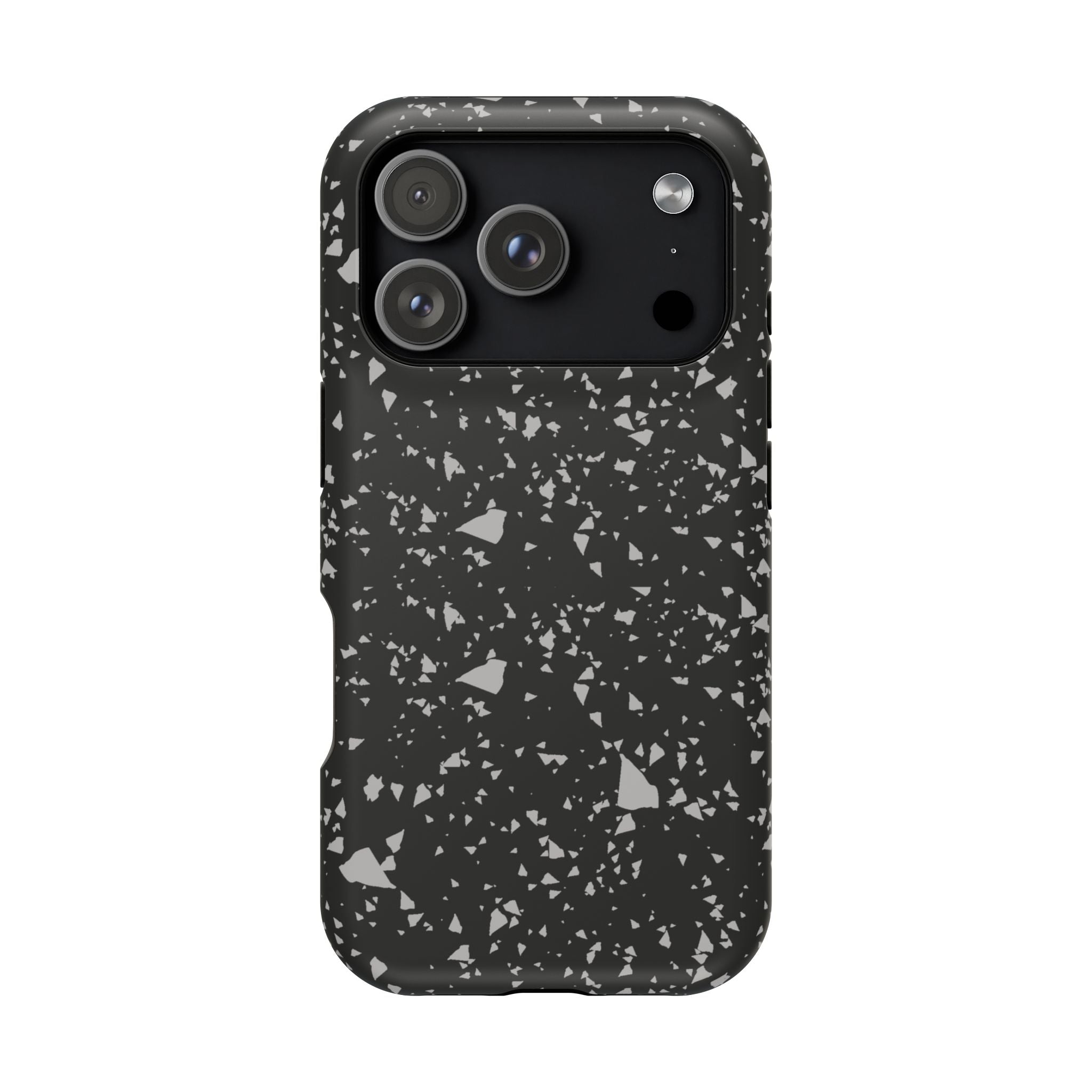 Black Terrazzo - Tough MagSafe Case
