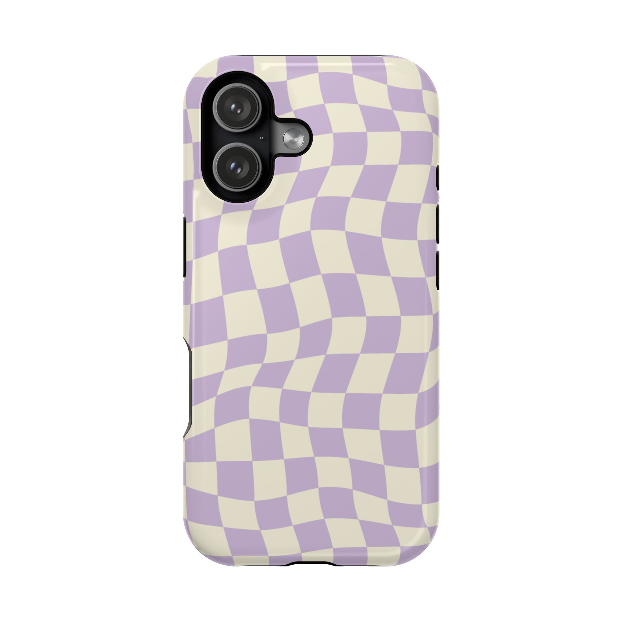 Lavender Checkers - Tough MagSafe Case