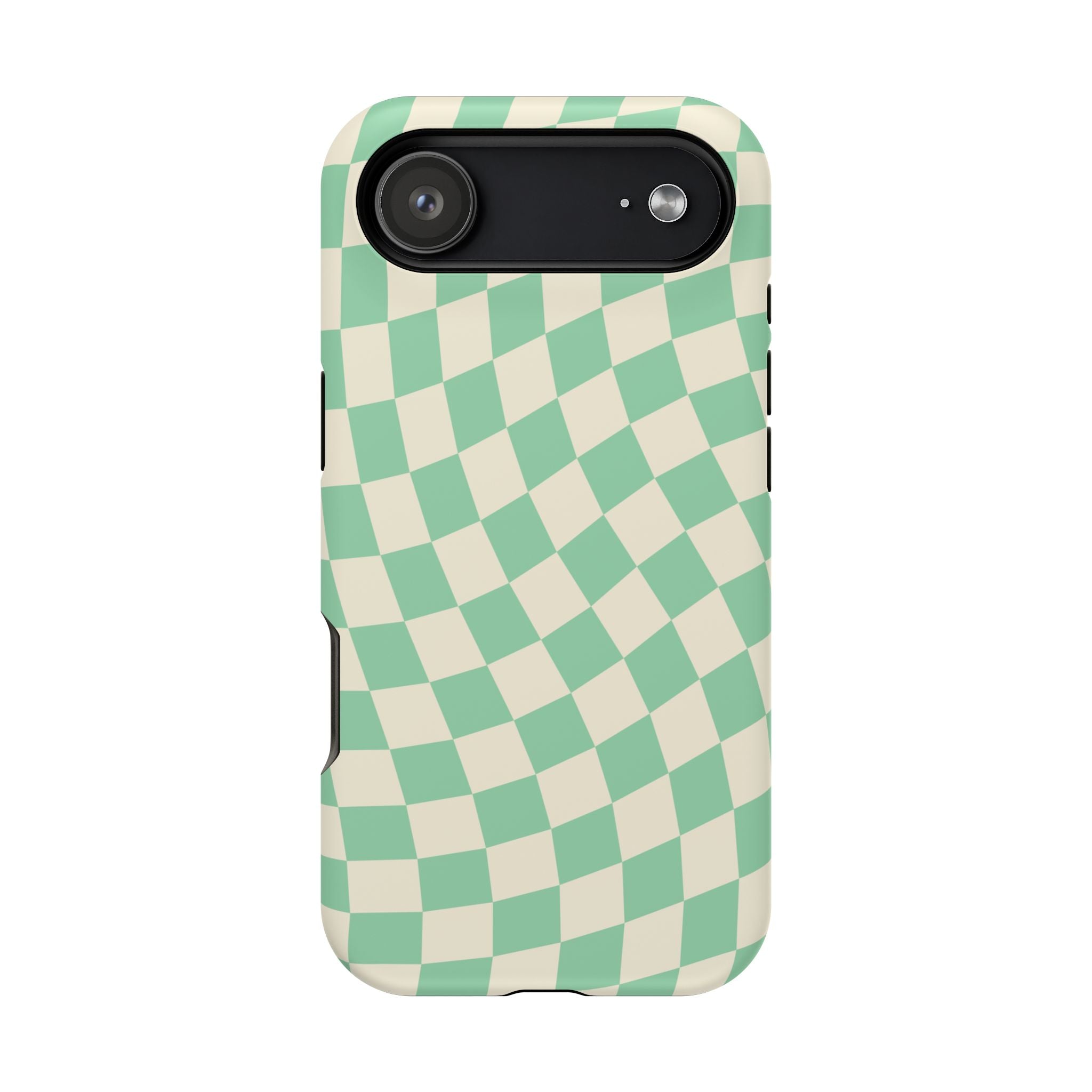 Pistachio Checkers - Tough MagSafe Case
