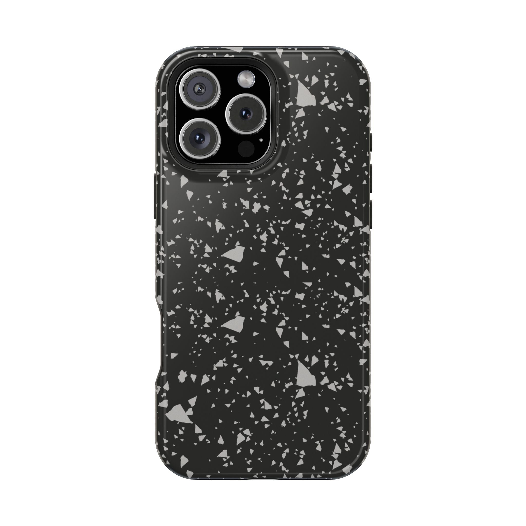 Black Terrazzo - Tough MagSafe Case