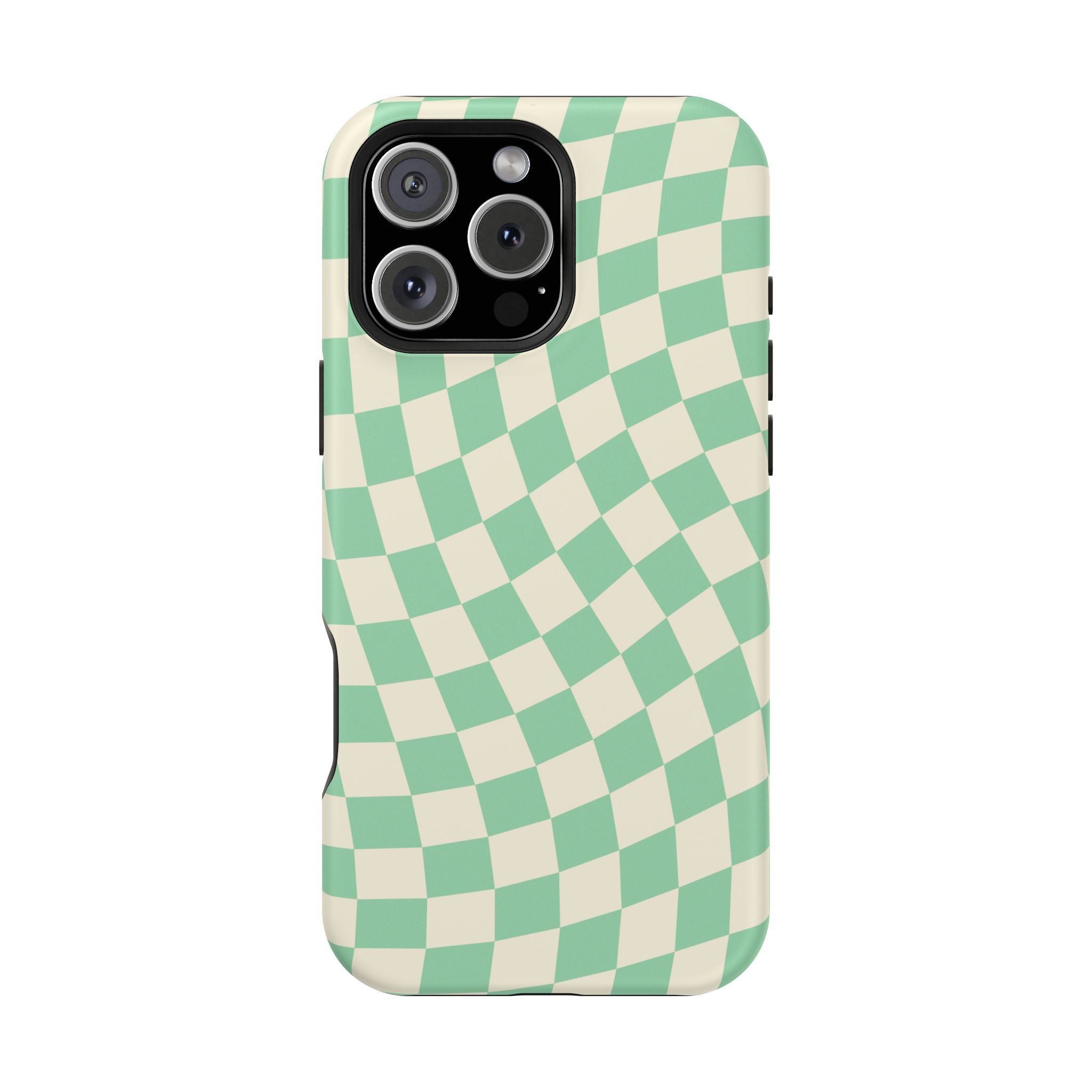 Pistachio Checkers - Tough MagSafe Case