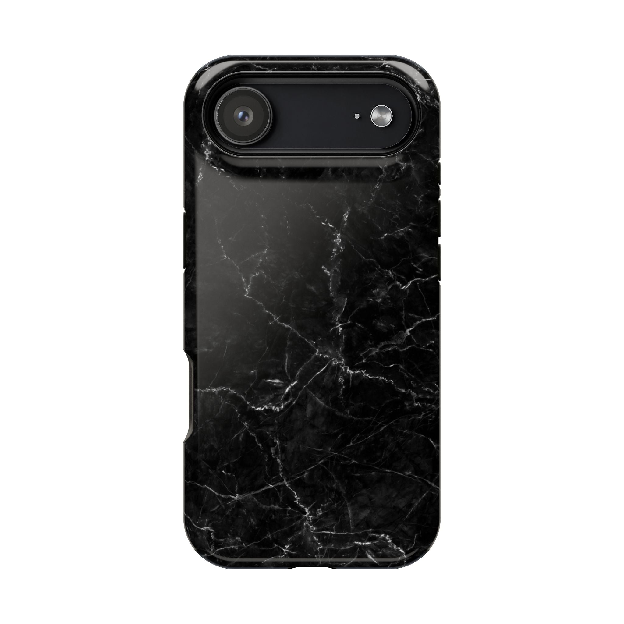 Marquina Black - Tough MagSafe Case