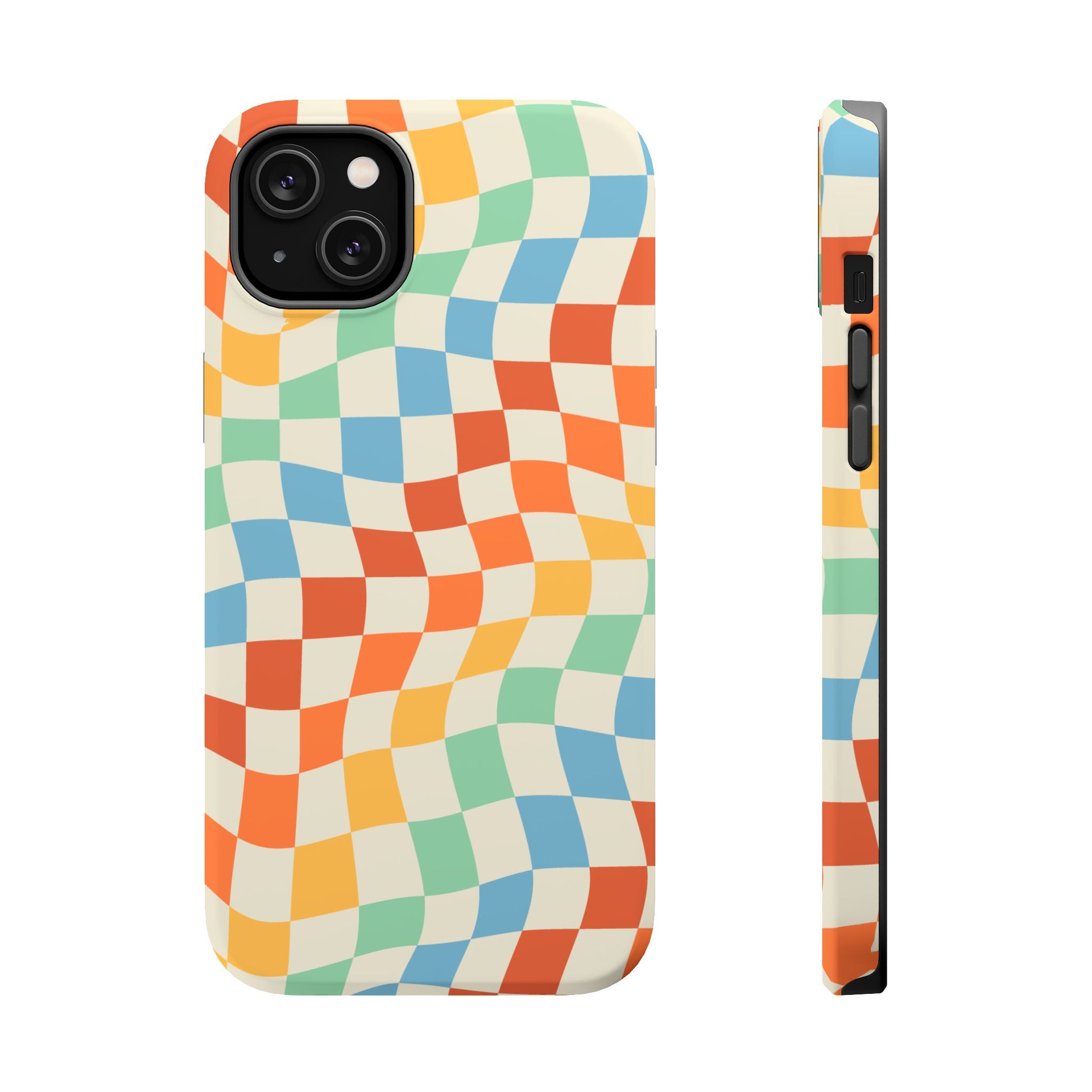 Retro Checkers - Tough MagSafe Case