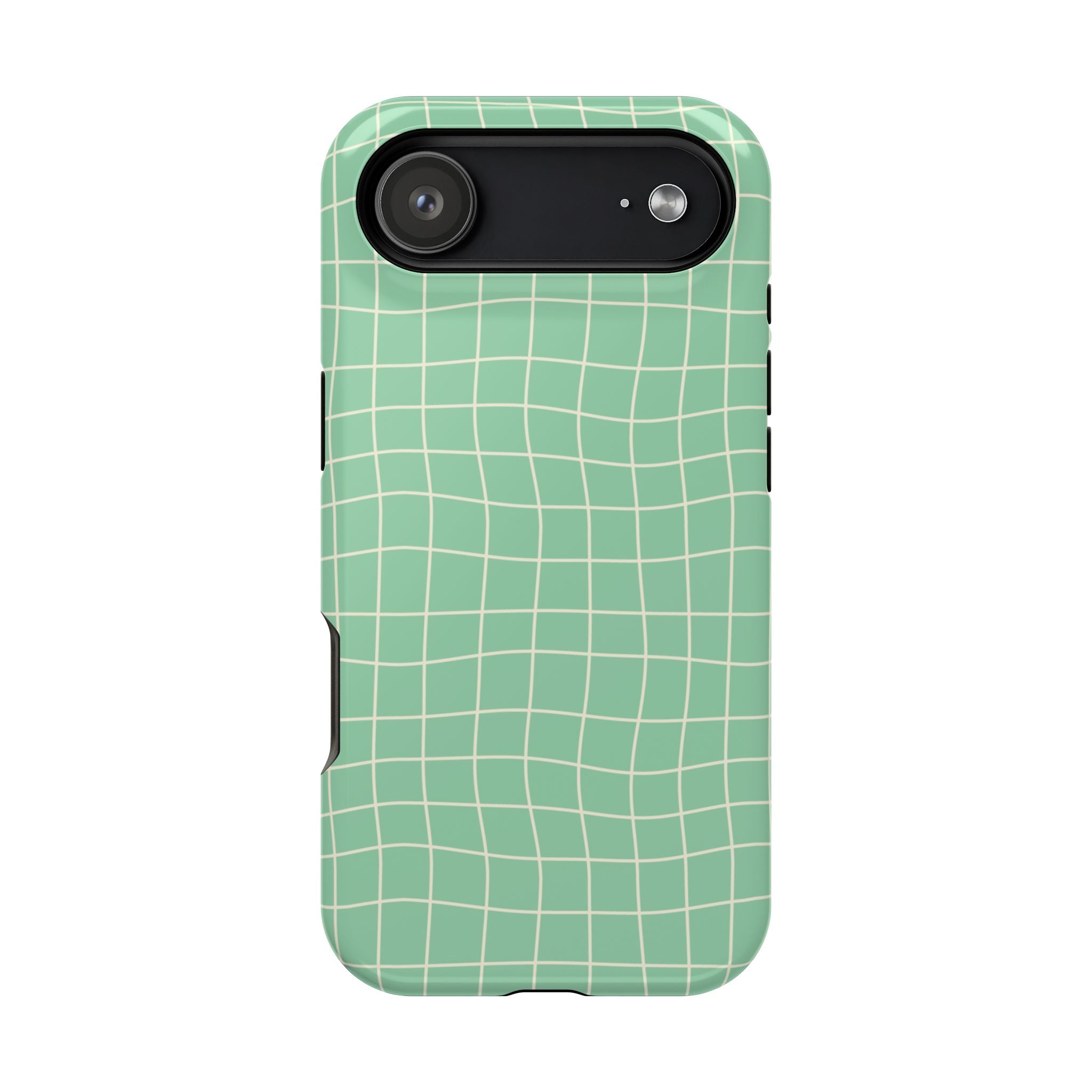 Pistachio Grid - Tough MagSafe Case